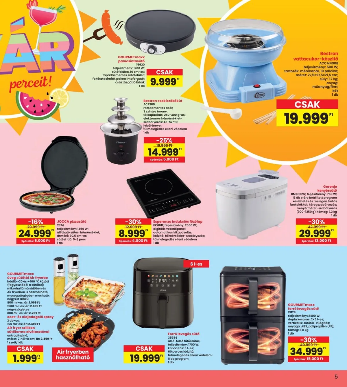 Interspar akciós újság Nyar 05.14–06.10 – 5. oldal