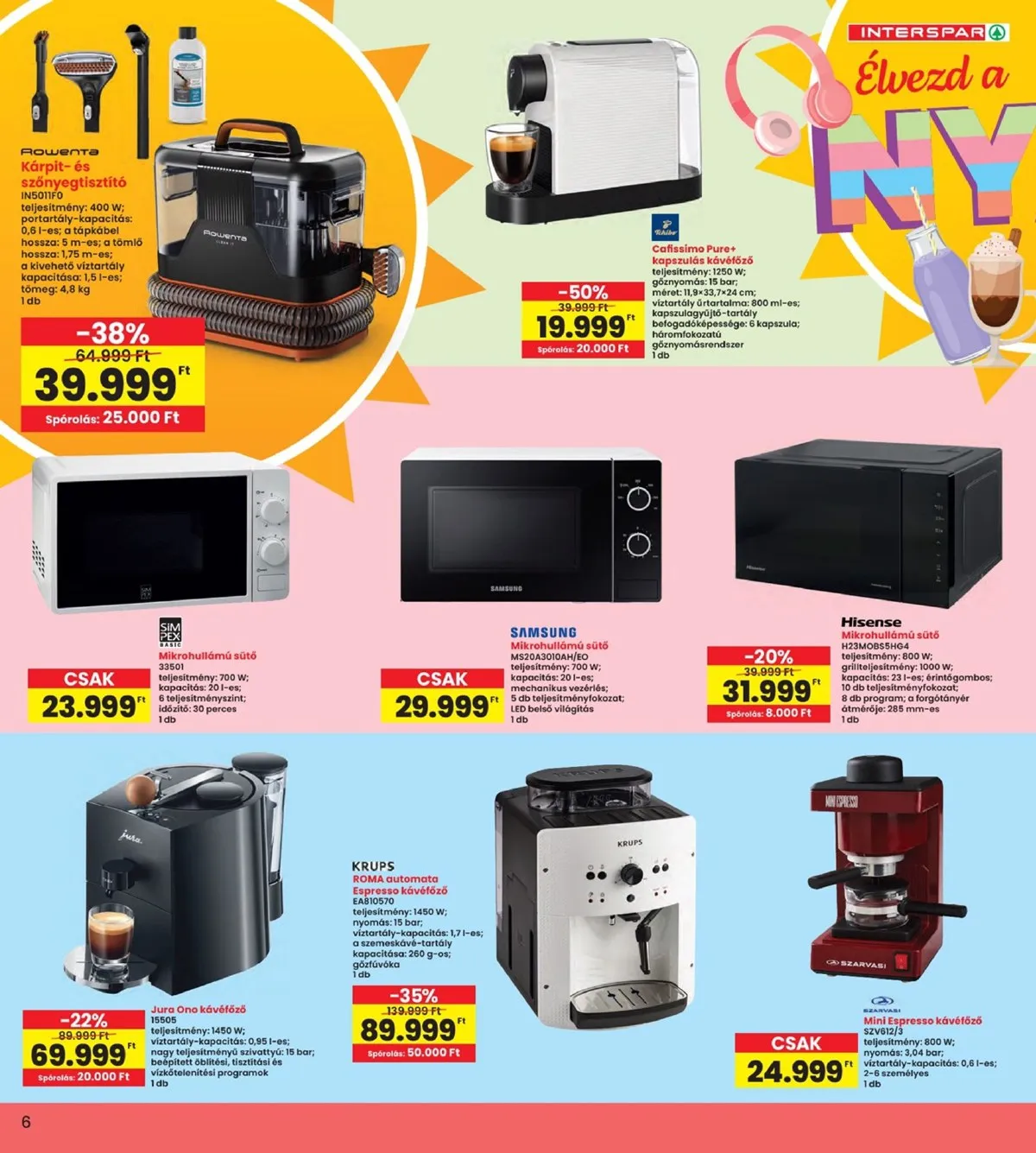Interspar akciós újság Nyar 05.14–06.10 – 6. oldal