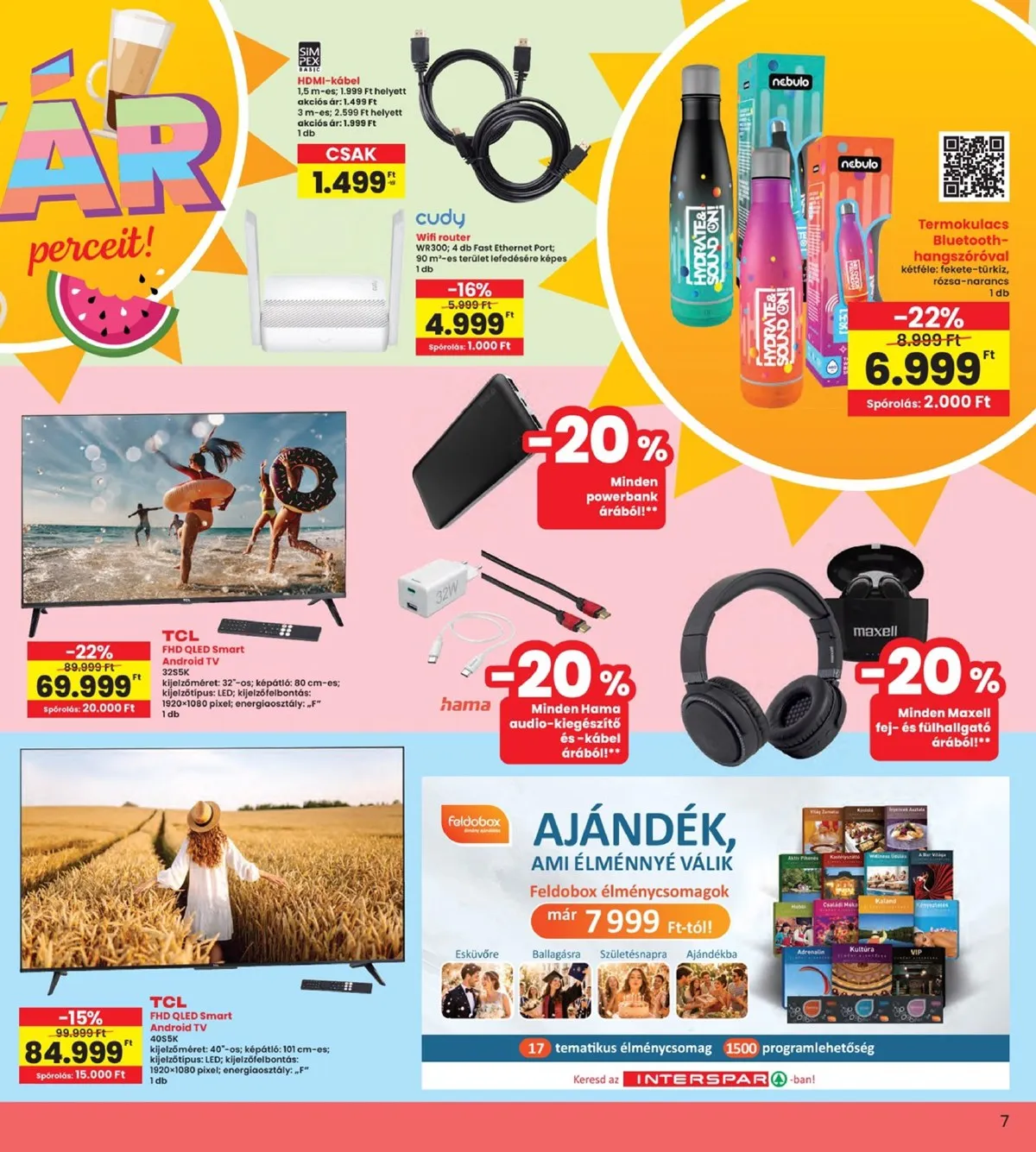 Interspar akciós újság Nyar 05.14–06.10 – 7. oldal