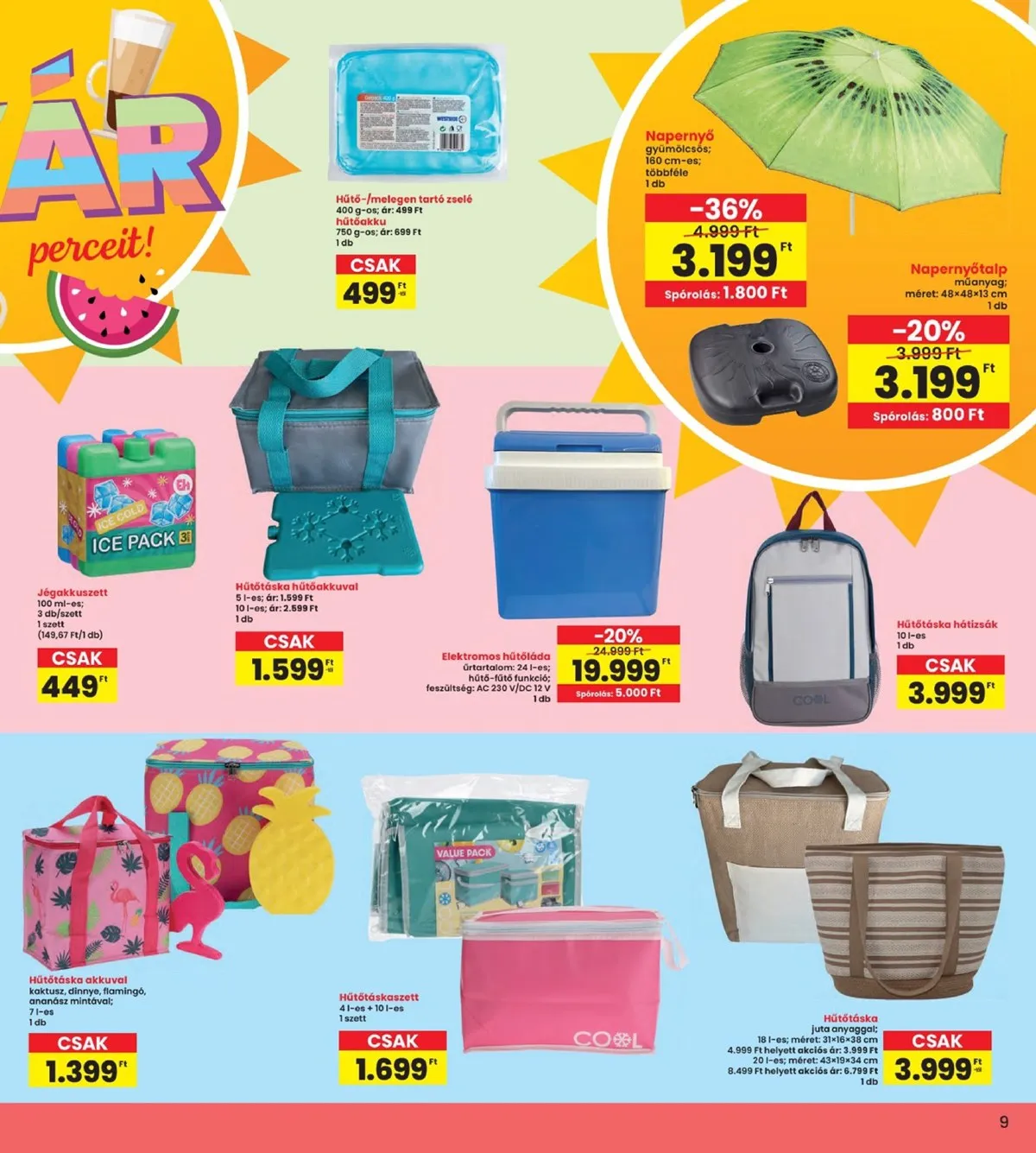 Interspar akciós újság Nyar 05.14–06.10 – 9. oldal