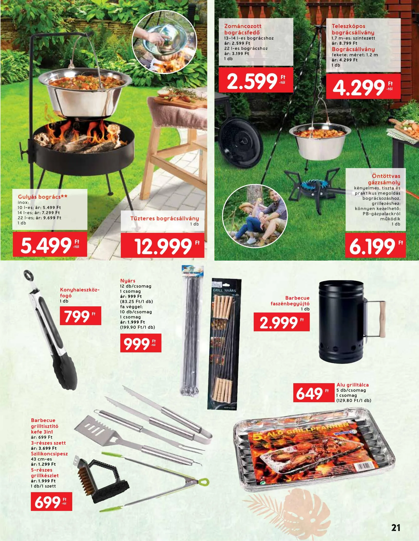 Interspar akciós újság Nyari katalógus 05.12–06.09 – 21. oldal