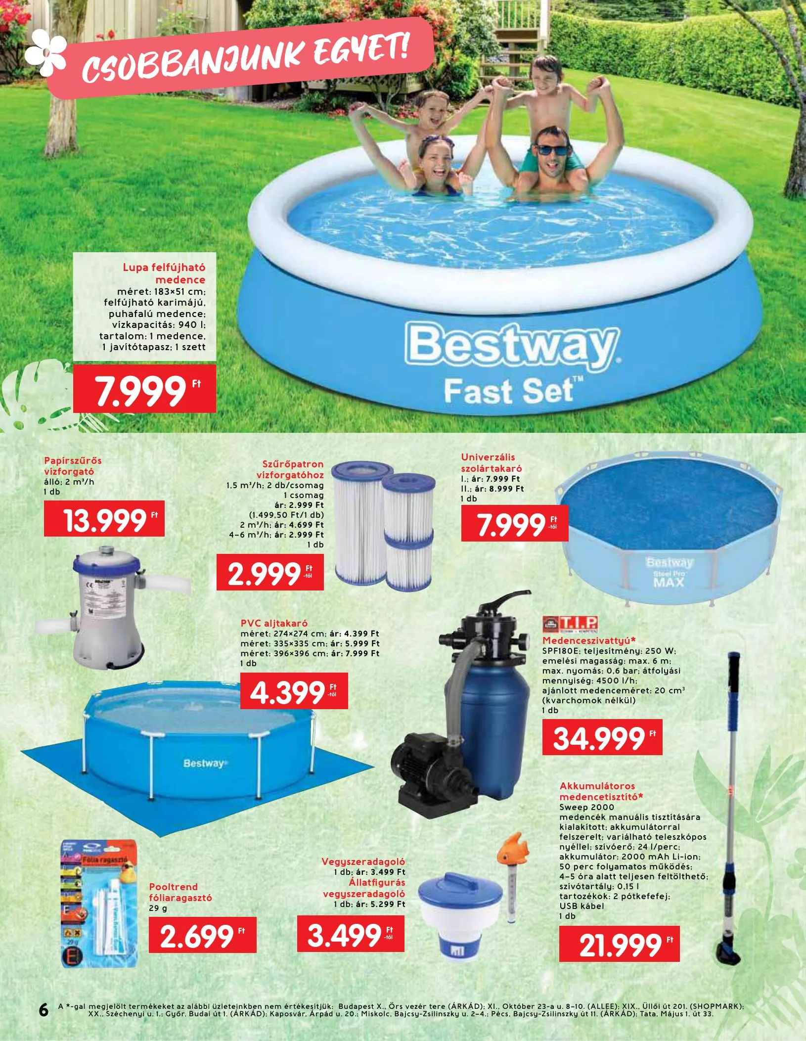 Interspar akciós újság Nyari katalógus 05.12–06.09 – 6. oldal