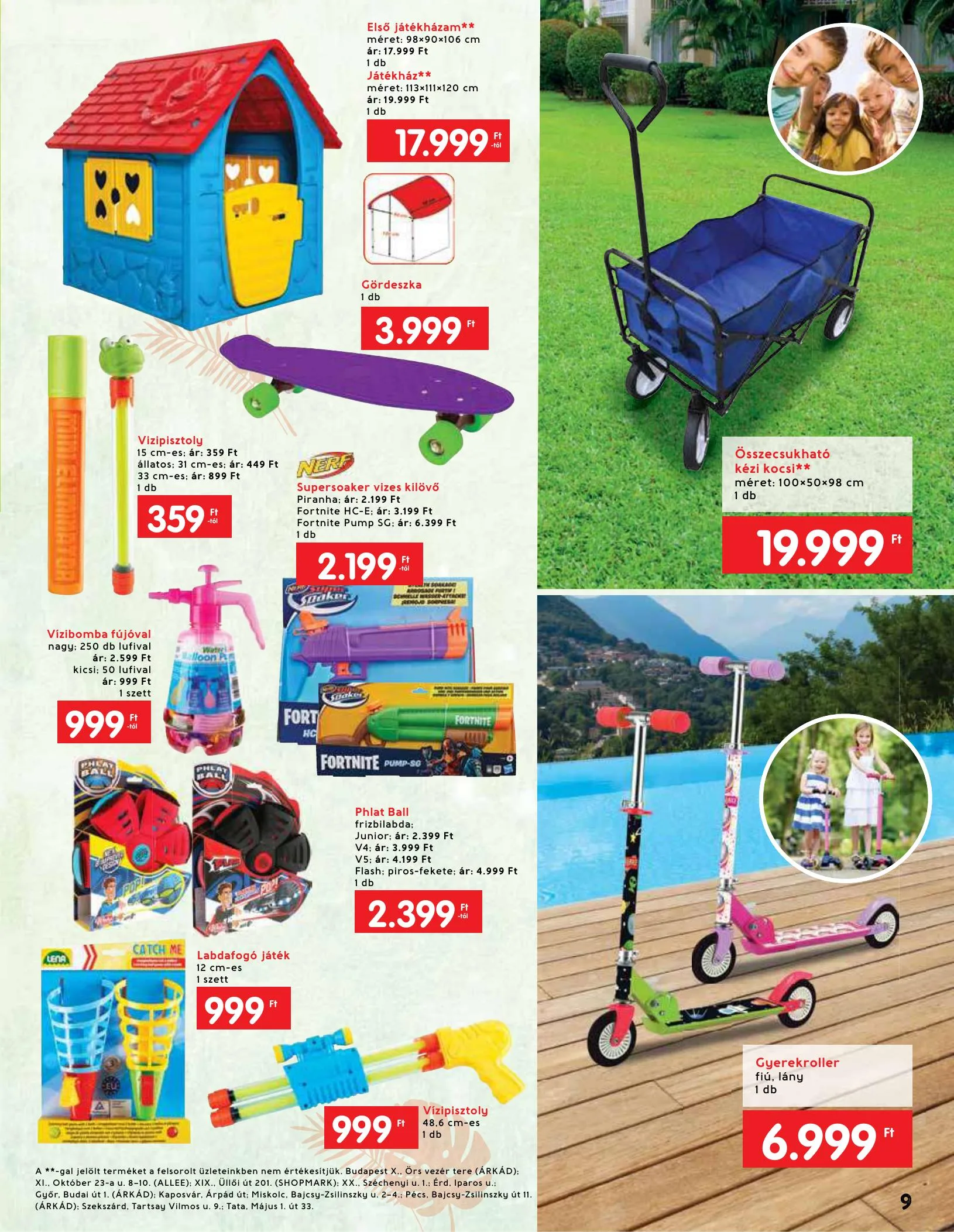 Interspar akciós újság Nyari katalógus 05.12–06.09 – 9. oldal