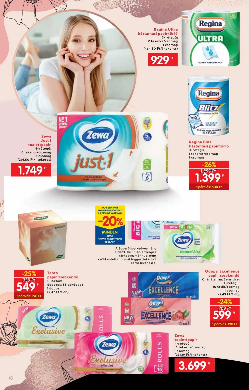 Interspar akciós újság Szépség katalógus 202304219 05.10–05.10 – 18. oldal