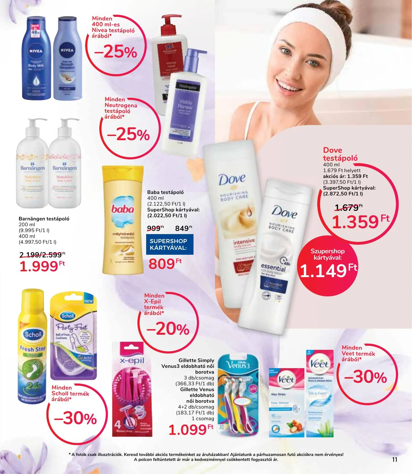 Interspar akciós újság Szépség katalógus 04.08–04.28 – 11. oldal