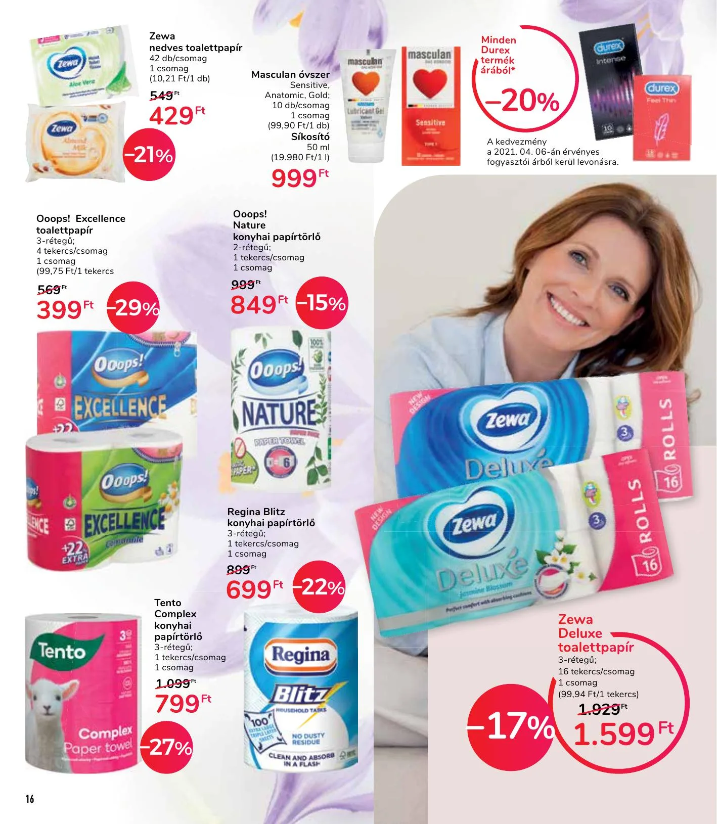 Interspar akciós újság Szépség katalógus 04.08–04.28 – 16. oldal