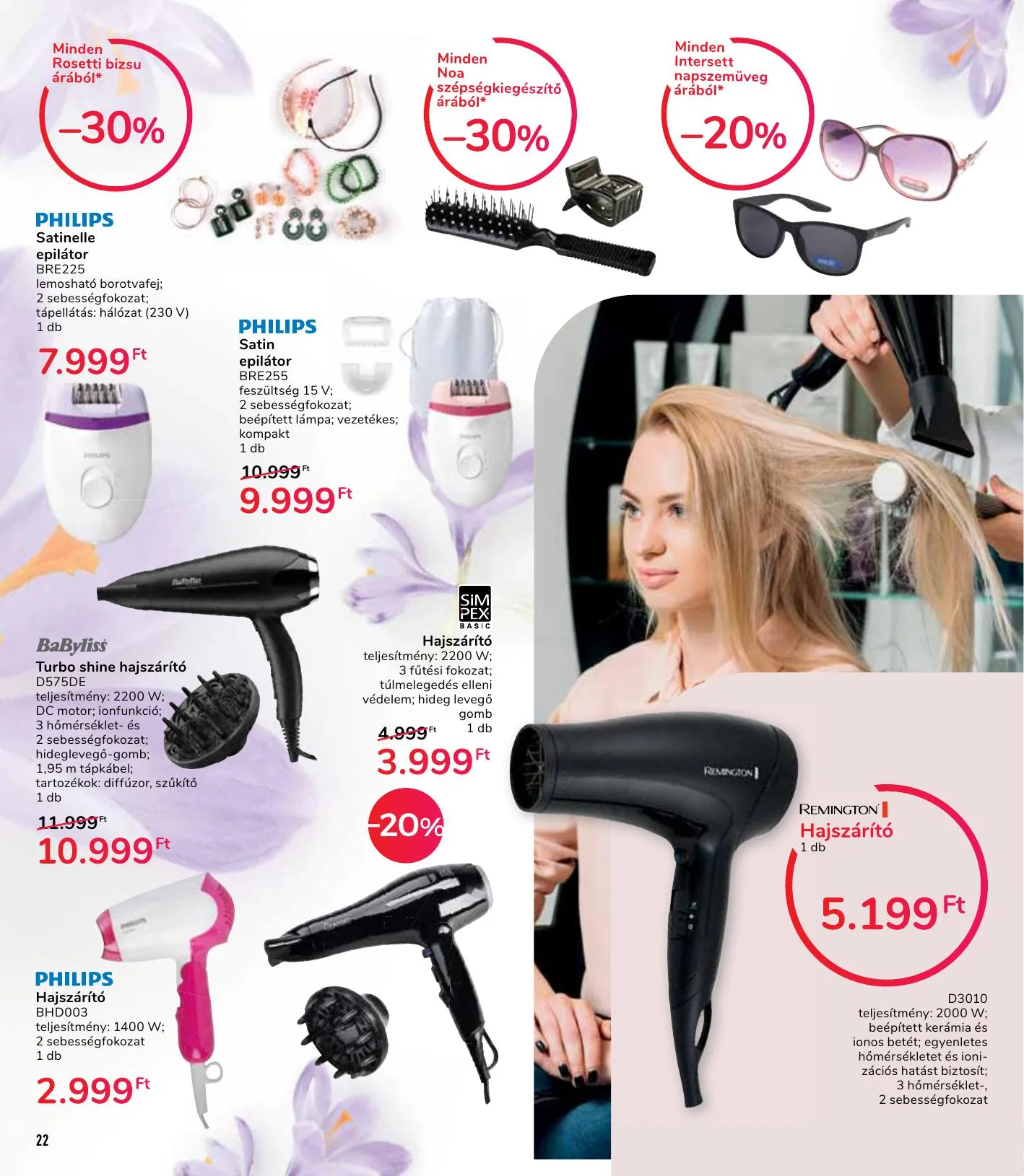 Interspar akciós újság Szépség katalógus 04.08–04.28 – 22. oldal