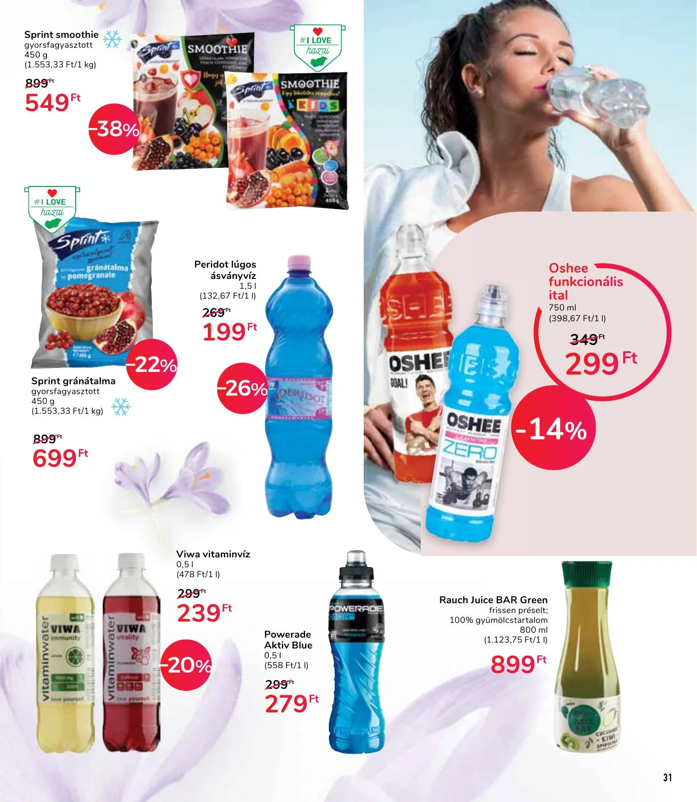 Interspar akciós újság Szépség katalógus 04.08–04.28 – 31. oldal