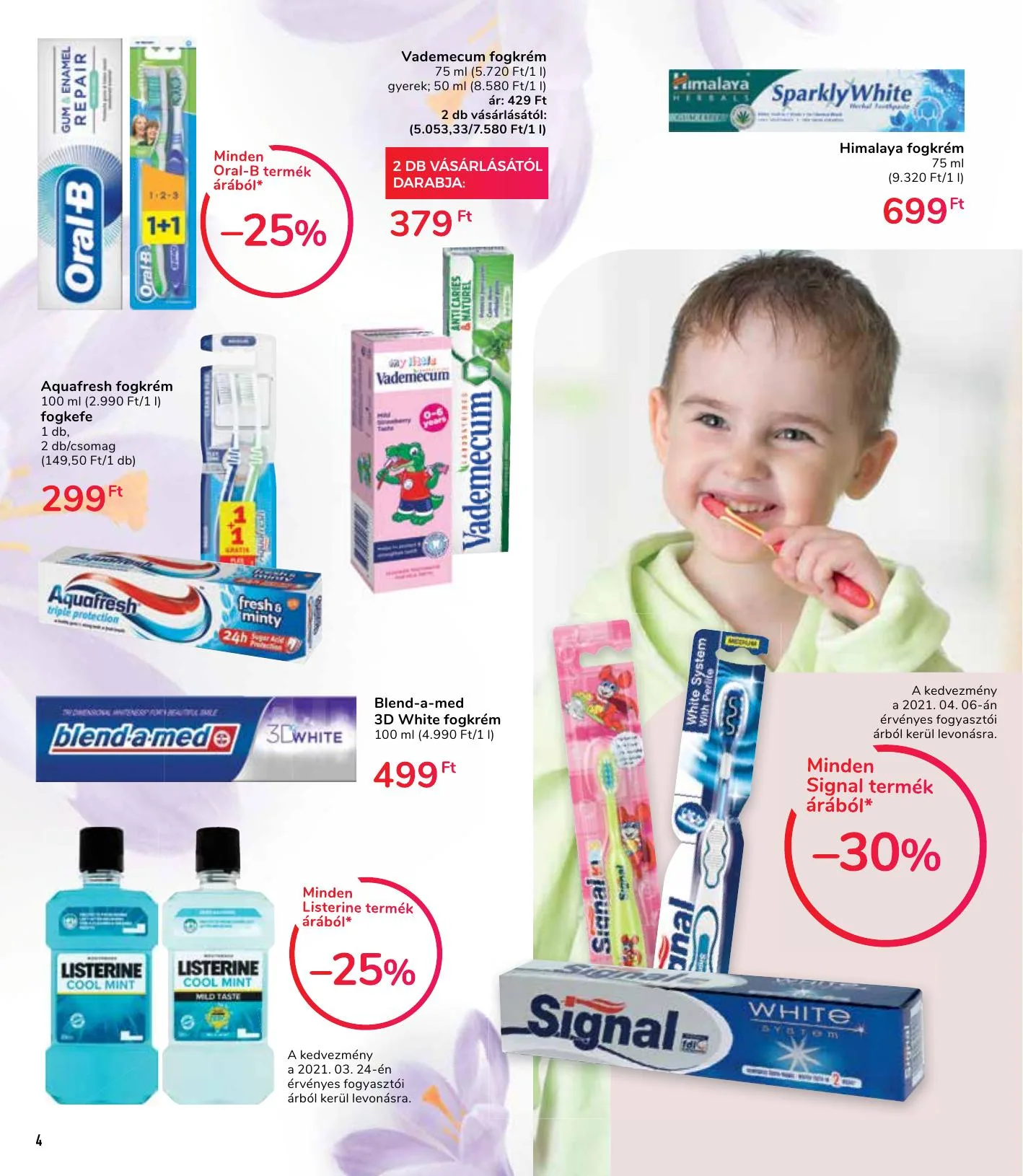 Interspar akciós újság Szépség katalógus 04.08–04.28 – 4. oldal