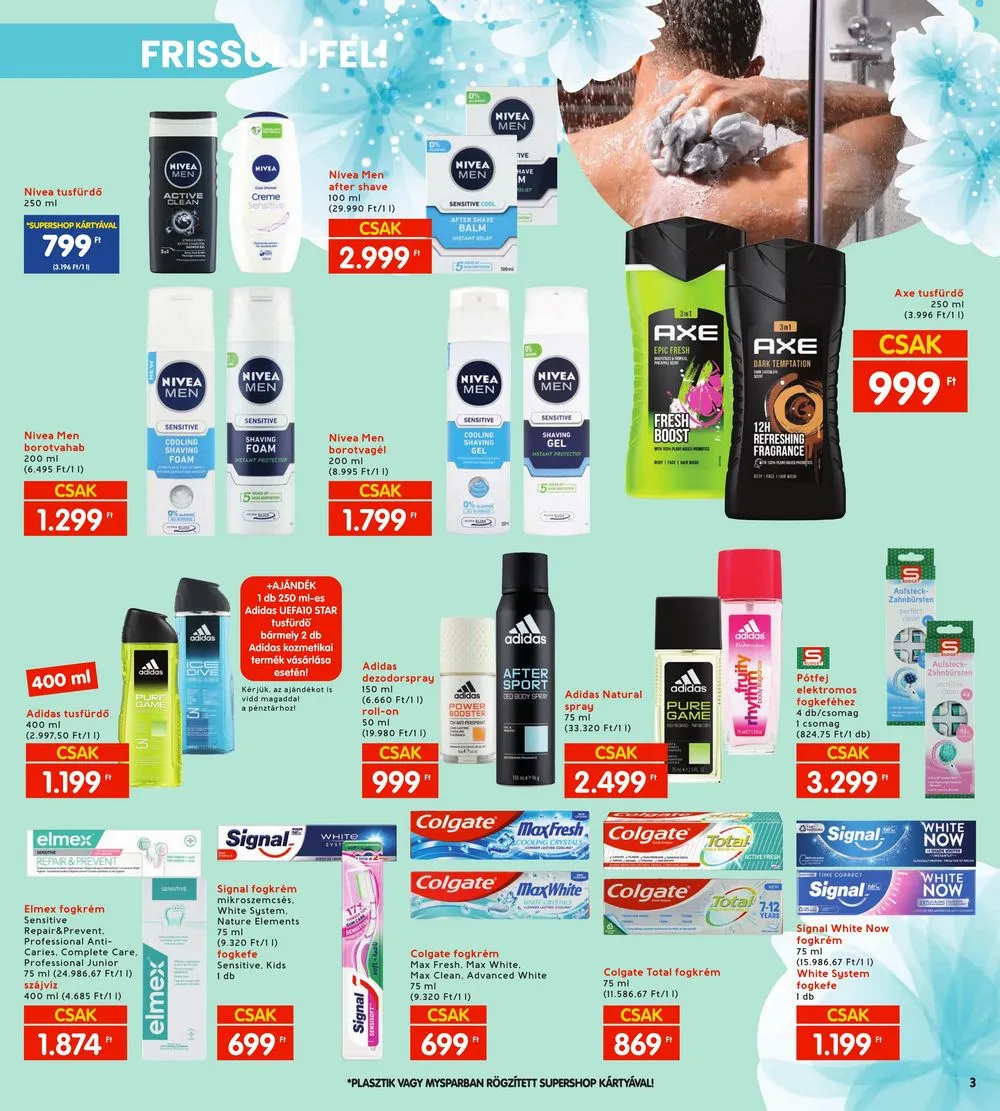 Interspar akciós újság Szépség 04.18–04.30 – 3. oldal