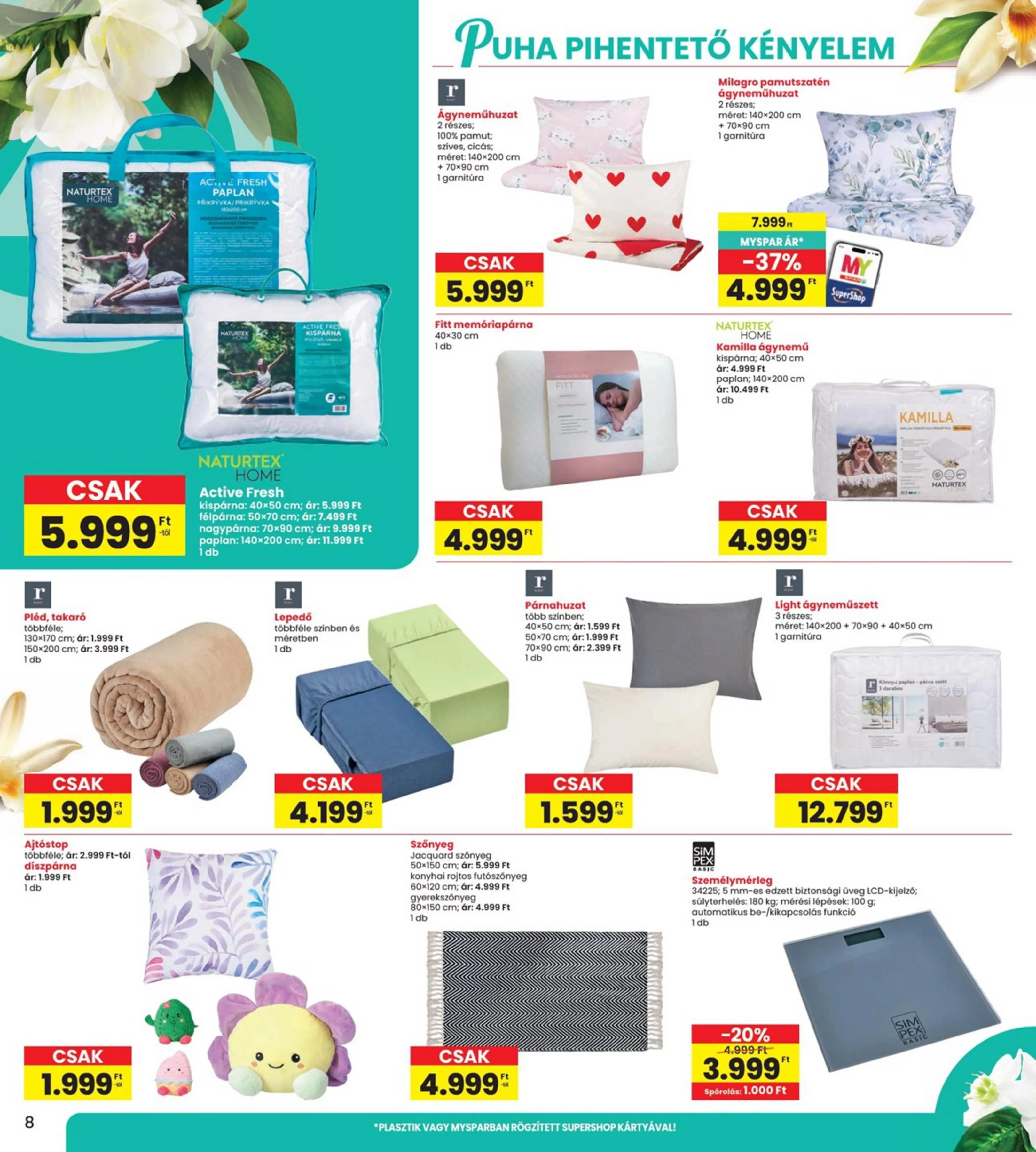 Interspar akciós újság Szépség 04.09–04.09 – 8. oldal