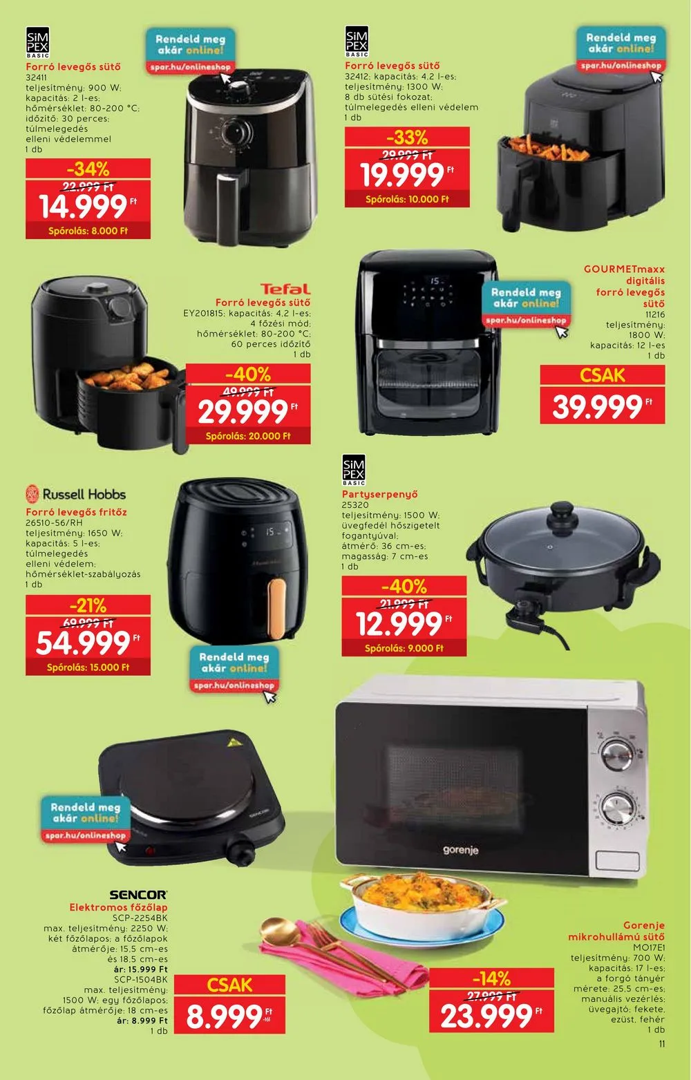 Interspar akciós újság Tavasz 02.28–04.03 – 11. oldal