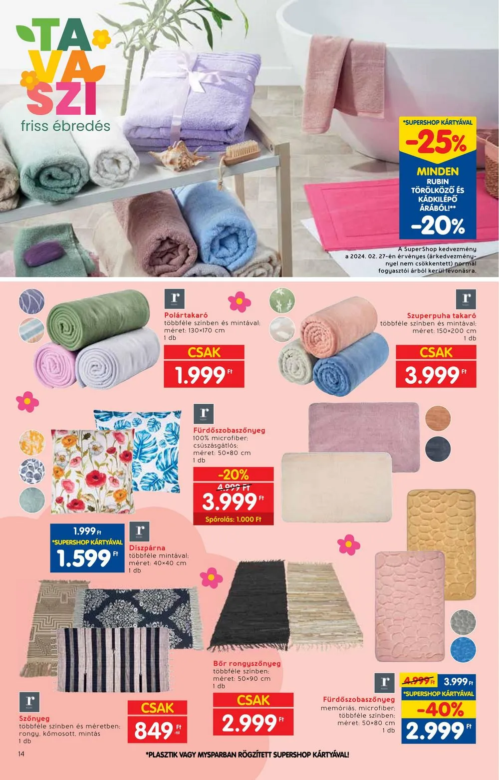 Interspar akciós újság Tavasz 02.28–04.03 – 14. oldal