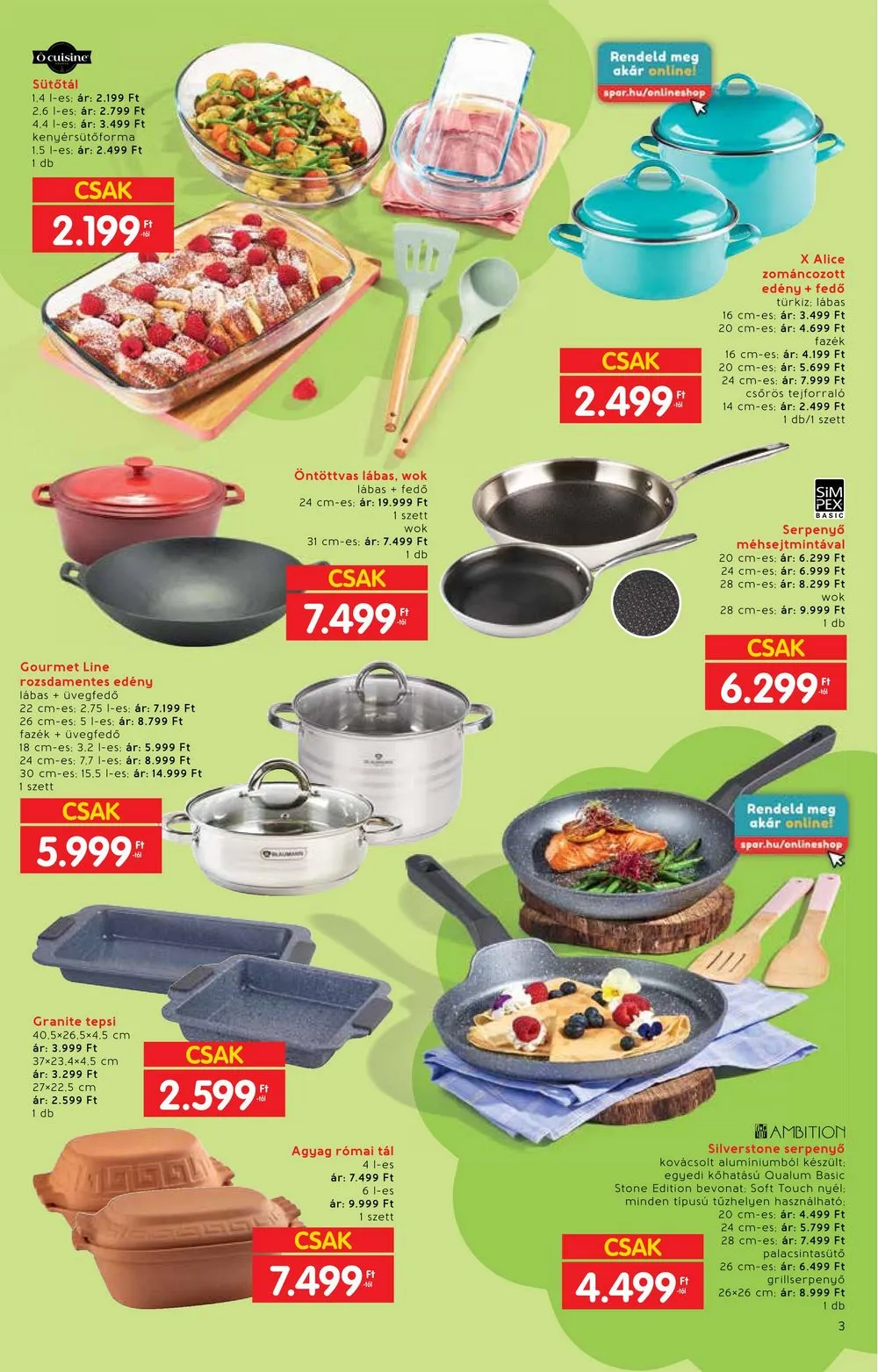 Interspar akciós újság Tavasz 02.28–04.03 – 3. oldal
