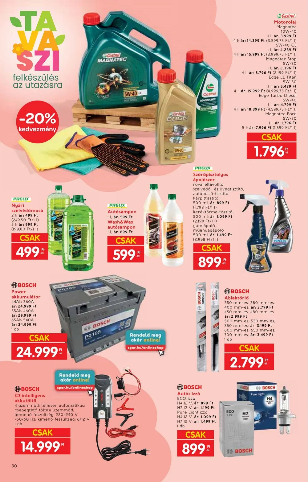 Interspar akciós újság Tavasz 02.28–04.03 – 30. oldal