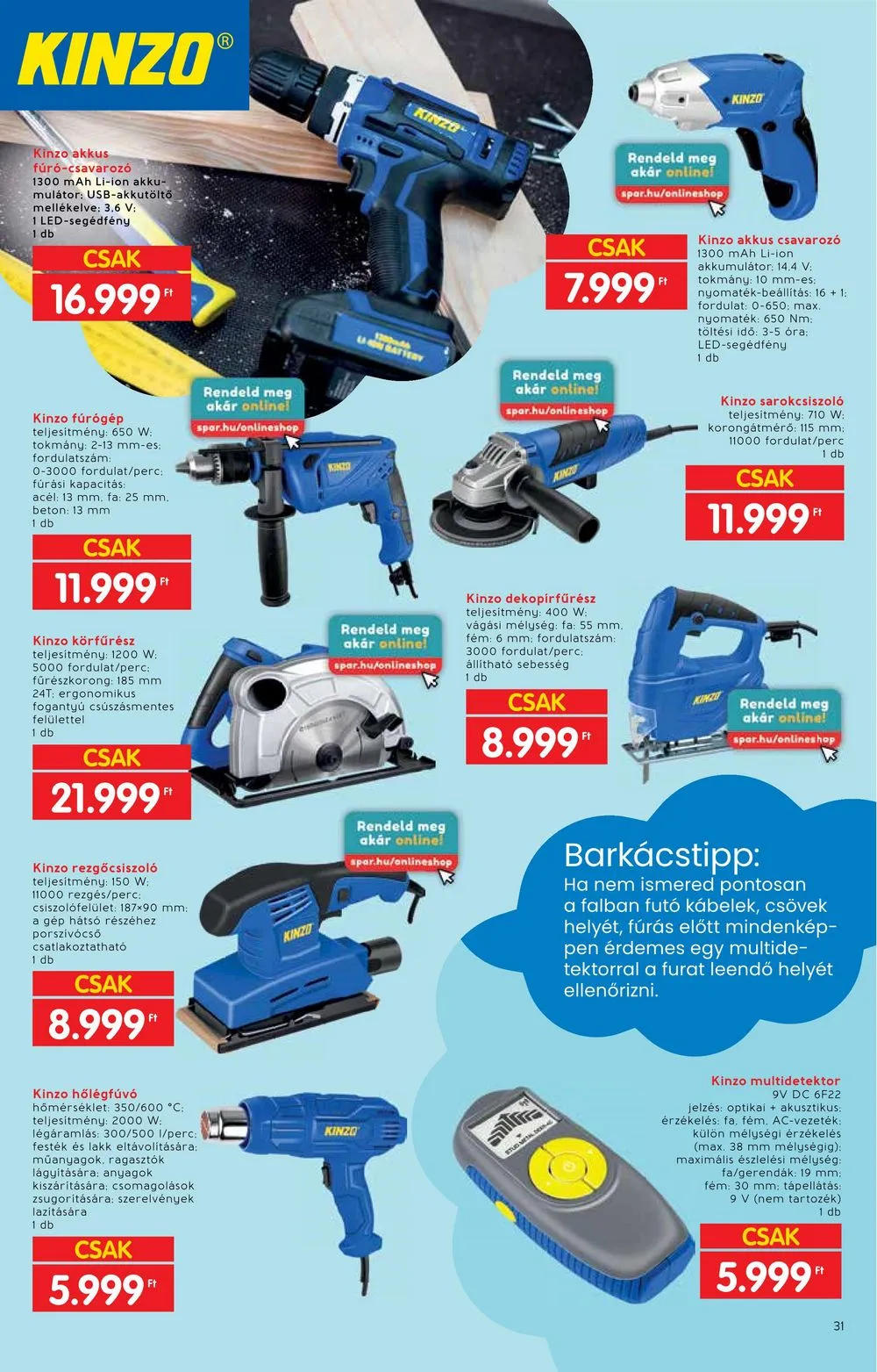 Interspar akciós újság Tavasz 02.28–04.03 – 31. oldal
