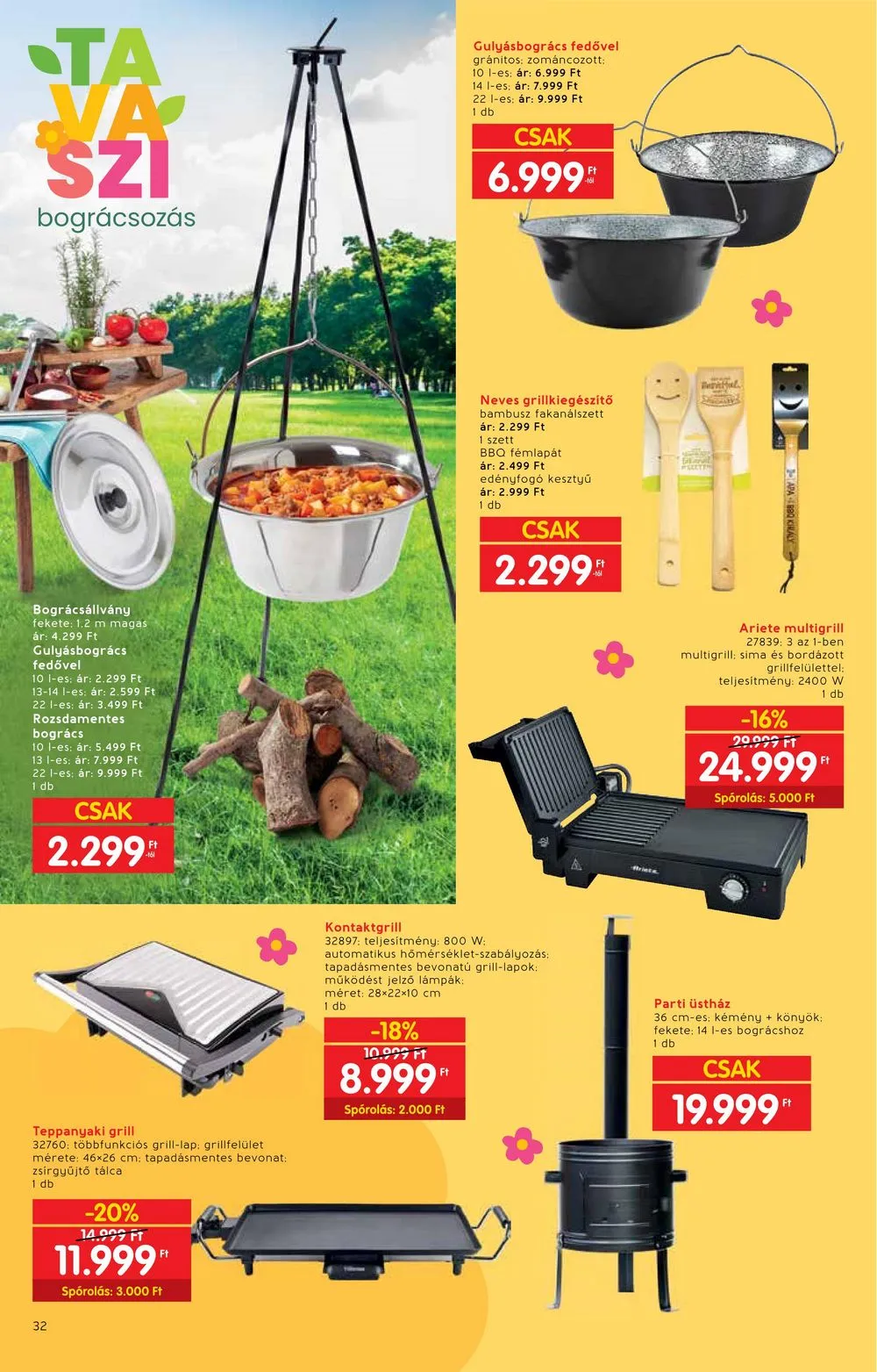 Interspar akciós újság Tavasz 02.28–04.03 – 32. oldal