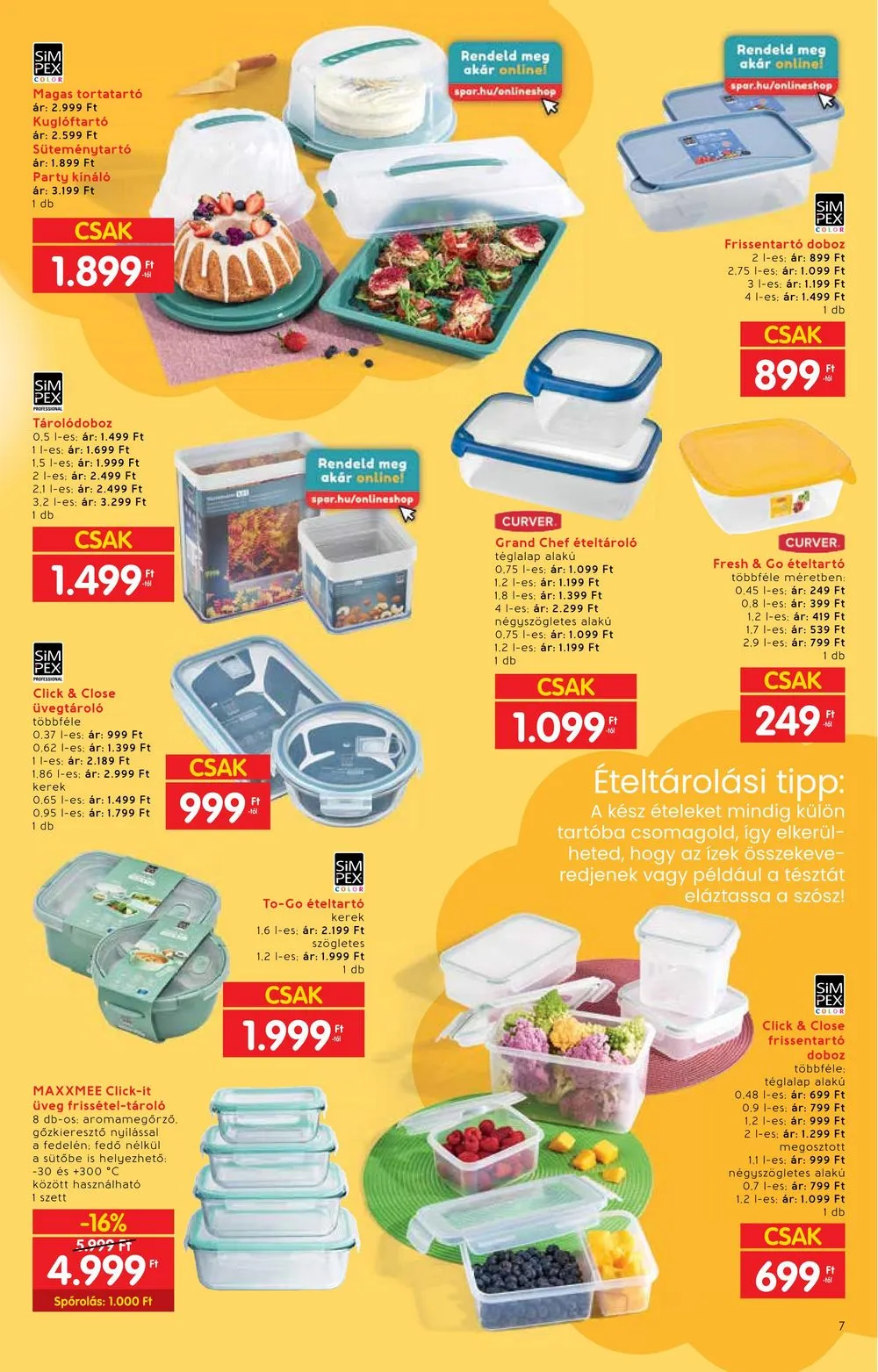Interspar akciós újság Tavasz 02.28–04.03 – 7. oldal