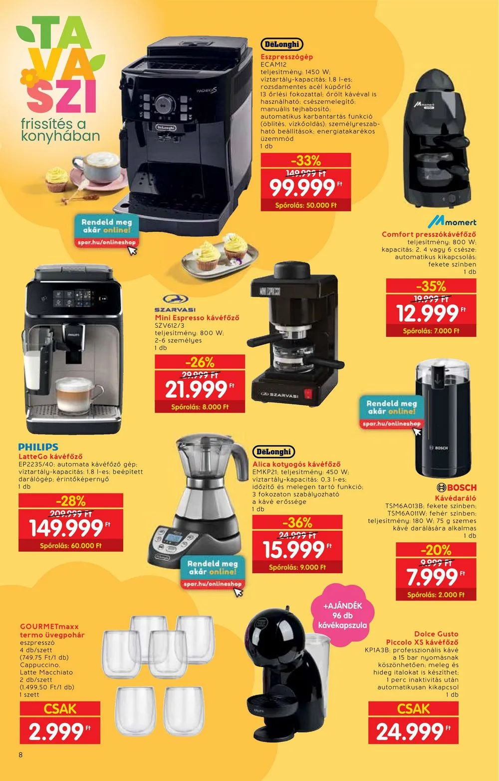 Interspar akciós újság Tavasz 02.28–04.03 – 8. oldal