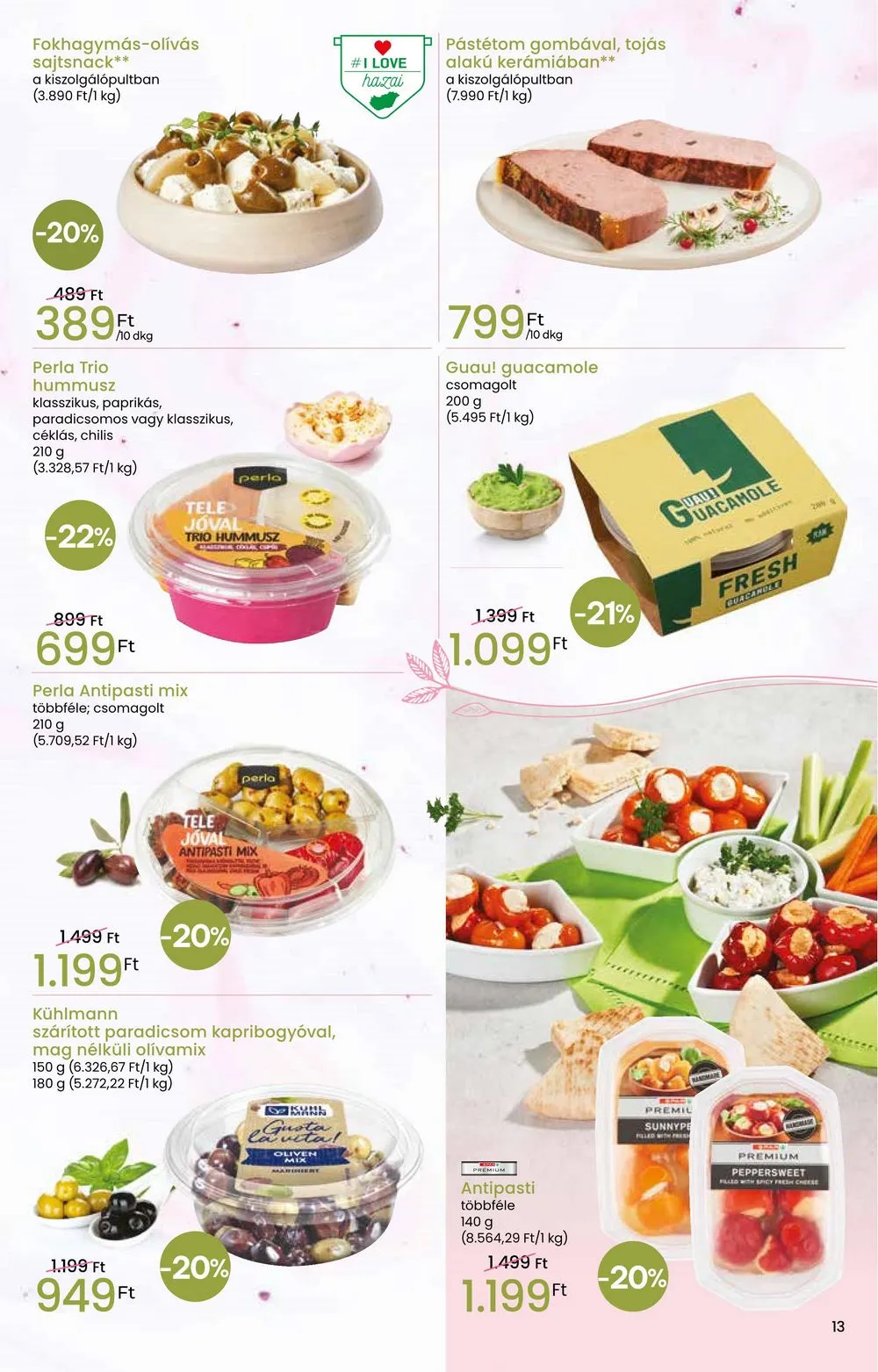 Interspar akciós újság Tavaszi Inyenc 03.06–03.20 – 13. oldal