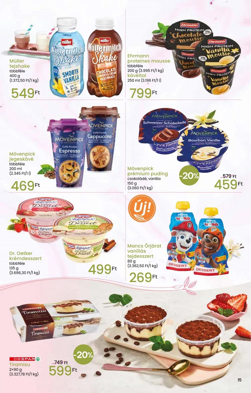 Interspar akciós újság Tavaszi Inyenc 03.06–03.20 – 15. oldal