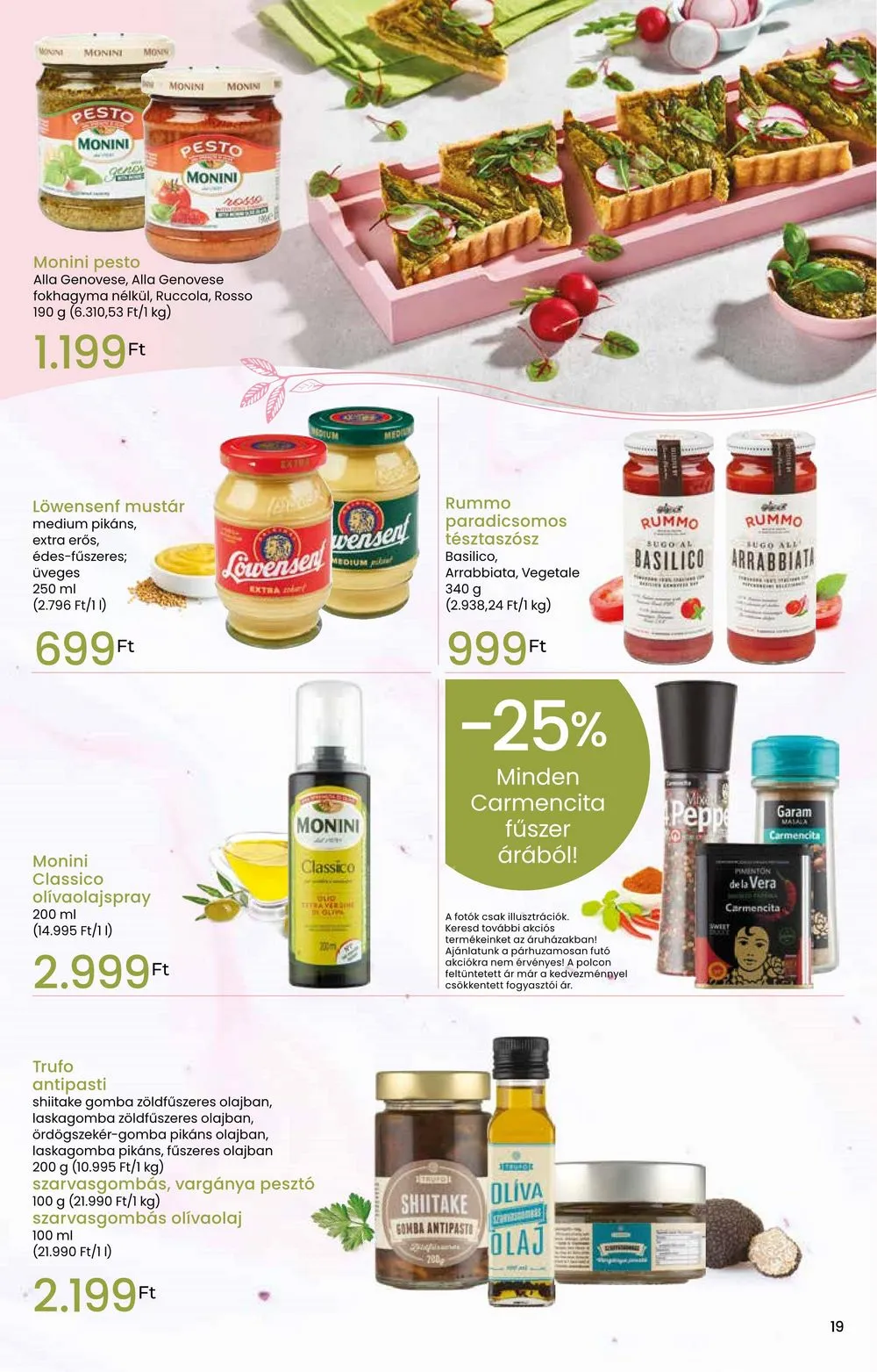 Interspar akciós újság Tavaszi Inyenc 03.06–03.20 – 19. oldal