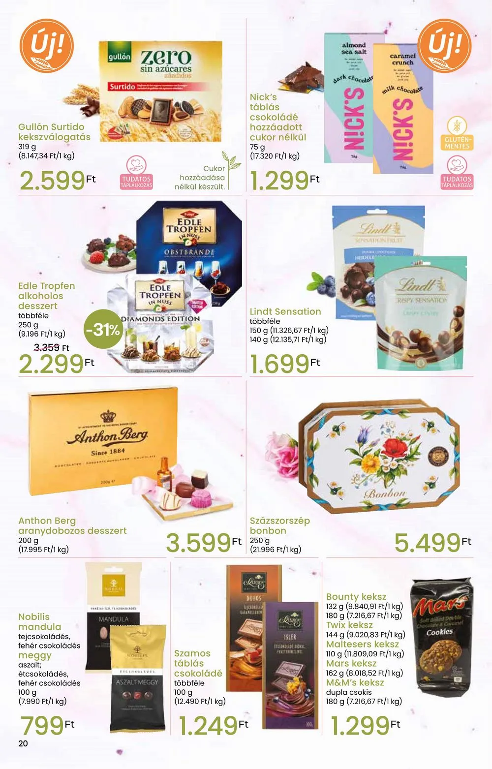 Interspar akciós újság Tavaszi Inyenc 03.06–03.20 – 20. oldal