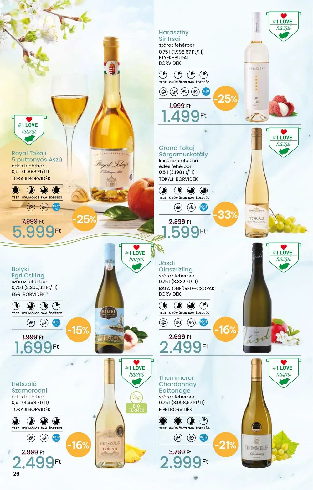 Interspar akciós újság Tavaszi Inyenc 03.06–03.20 – 26. oldal