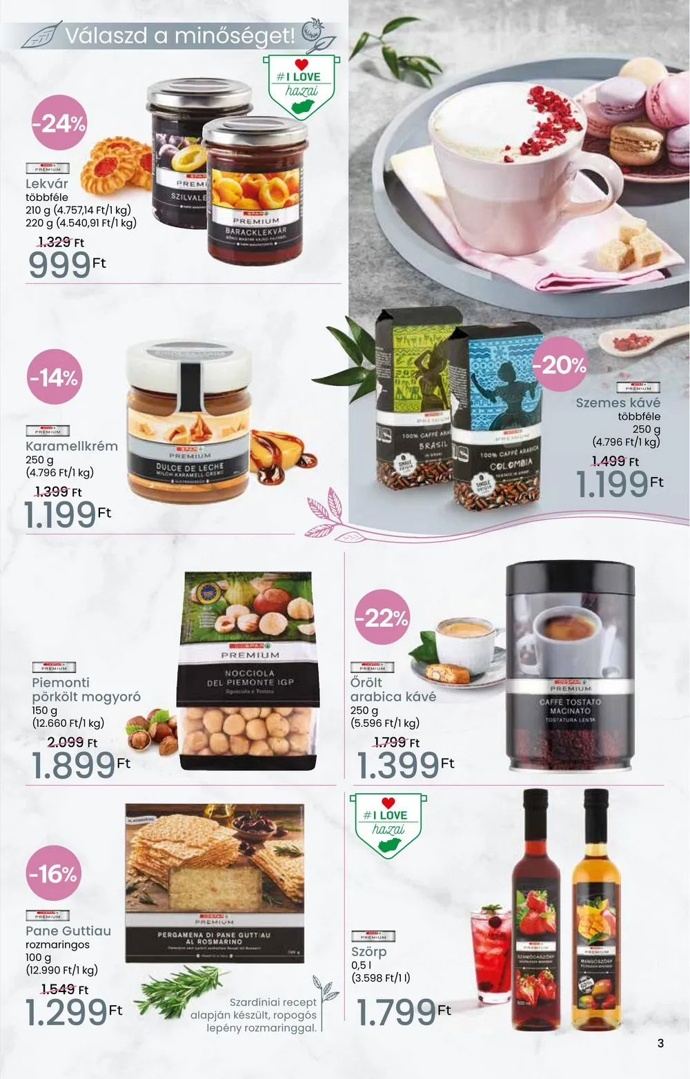Interspar akciós újság Tavaszi Inyenc 03.06–03.20 – 3. oldal