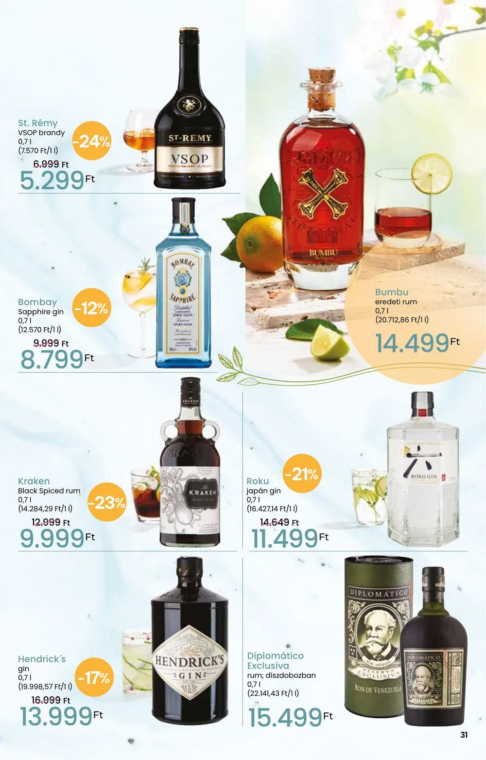 Interspar akciós újság Tavaszi Inyenc 03.06–03.20 – 31. oldal