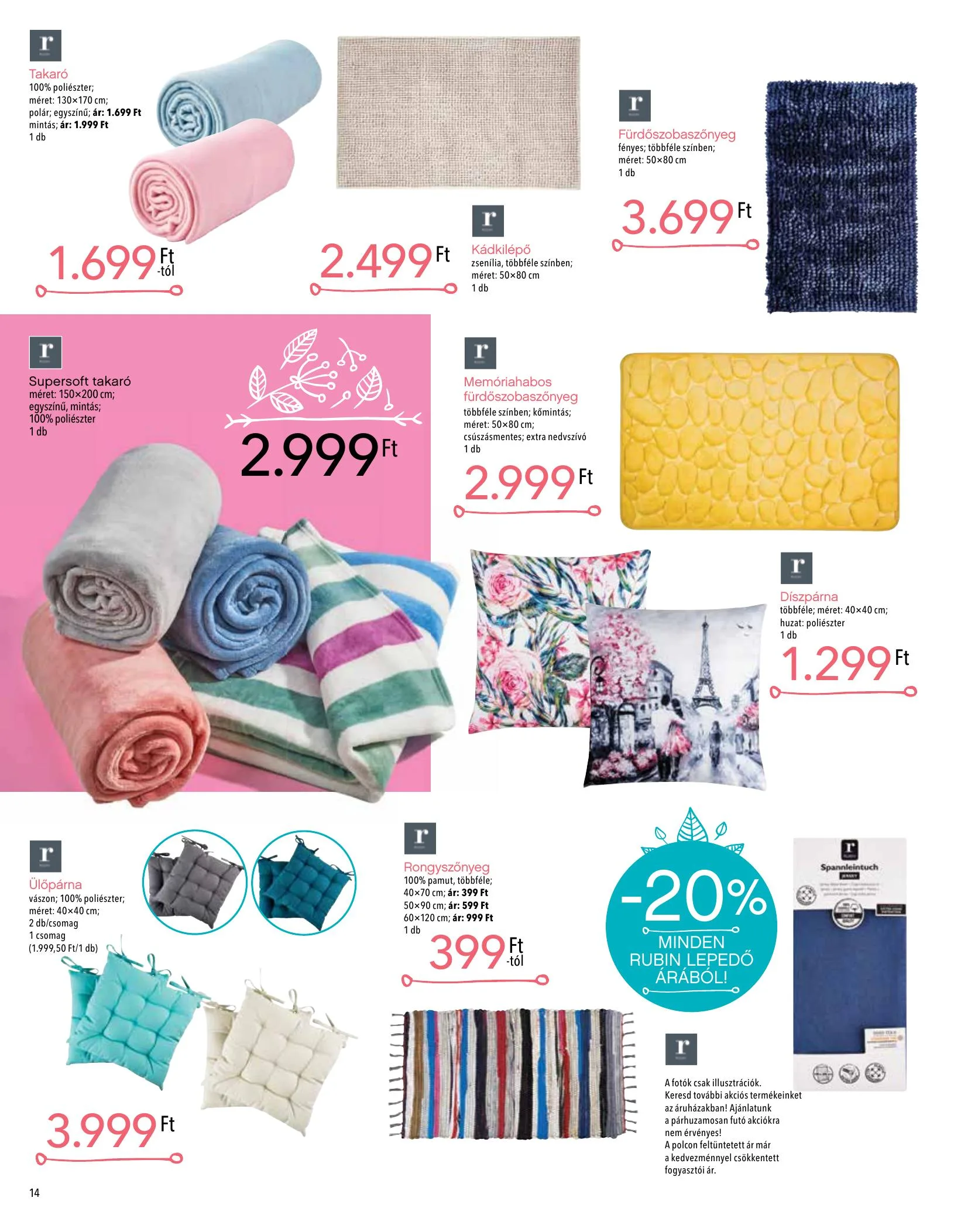 Interspar akciós újság Tavaszi katalógus 03.04–04.03 – 14. oldal