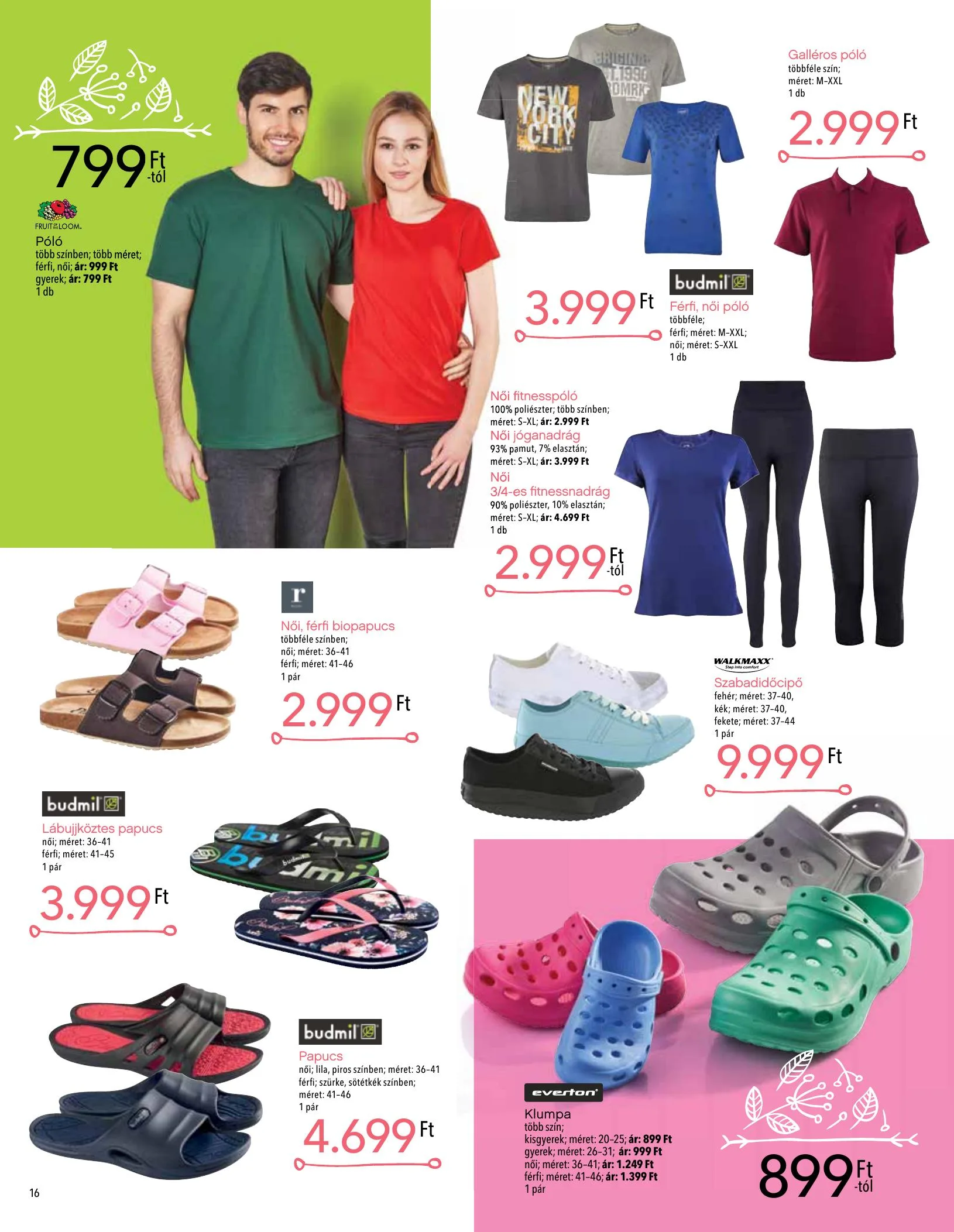 Interspar akciós újság Tavaszi katalógus 03.04–04.03 – 16. oldal