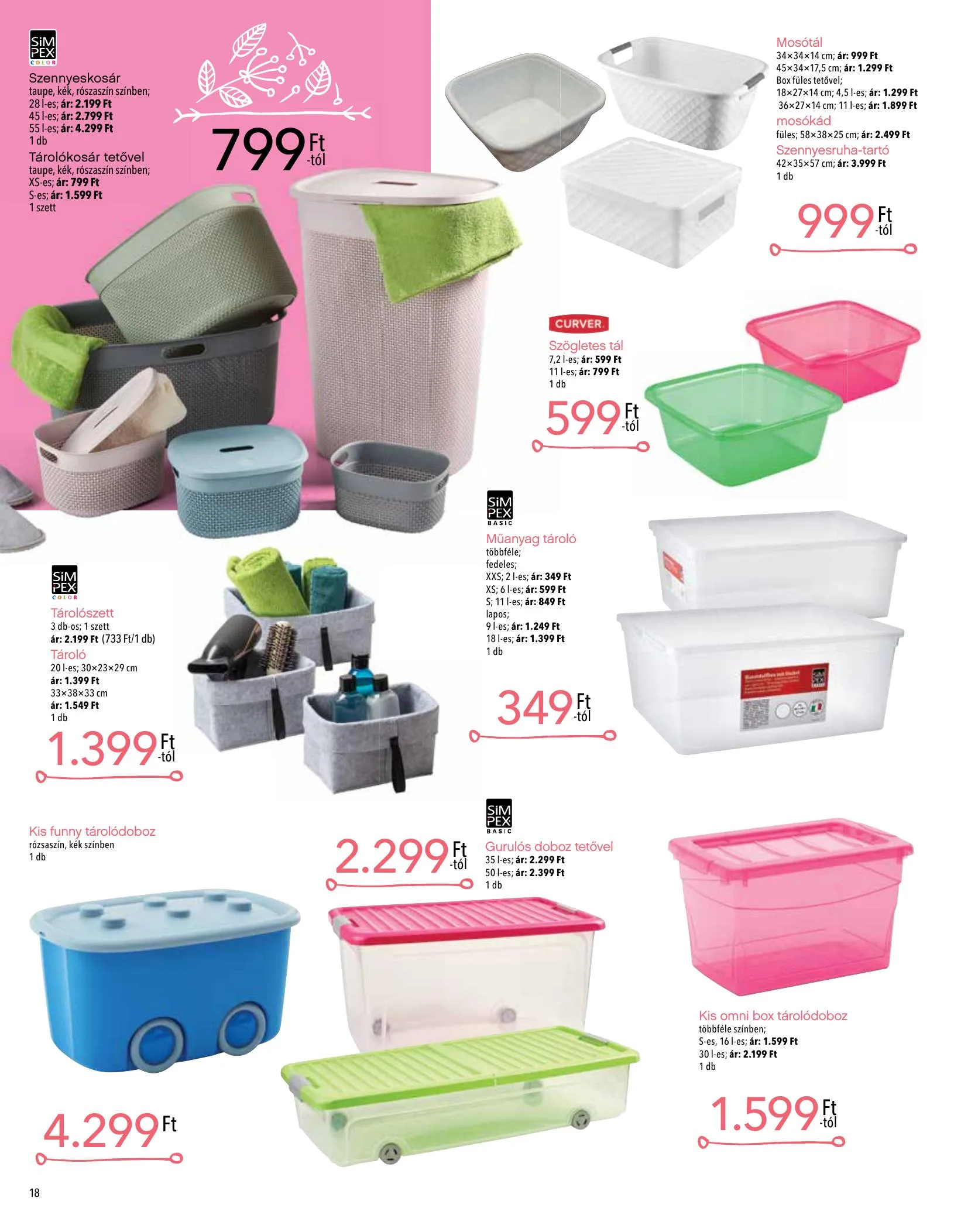 Interspar akciós újság Tavaszi katalógus 03.04–04.03 – 18. oldal