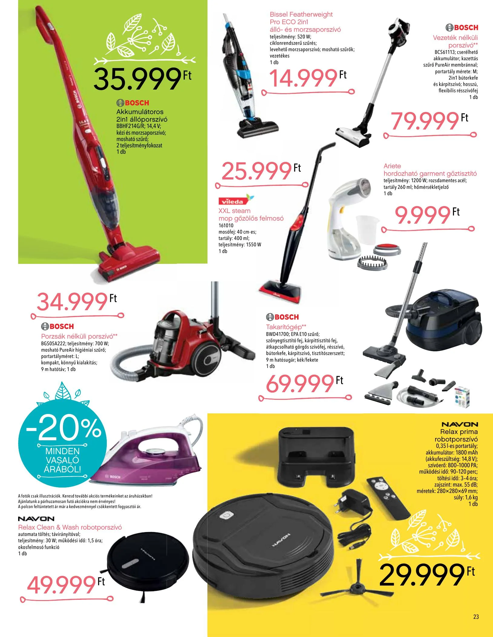 Interspar akciós újság Tavaszi katalógus 03.04–04.03 – 23. oldal