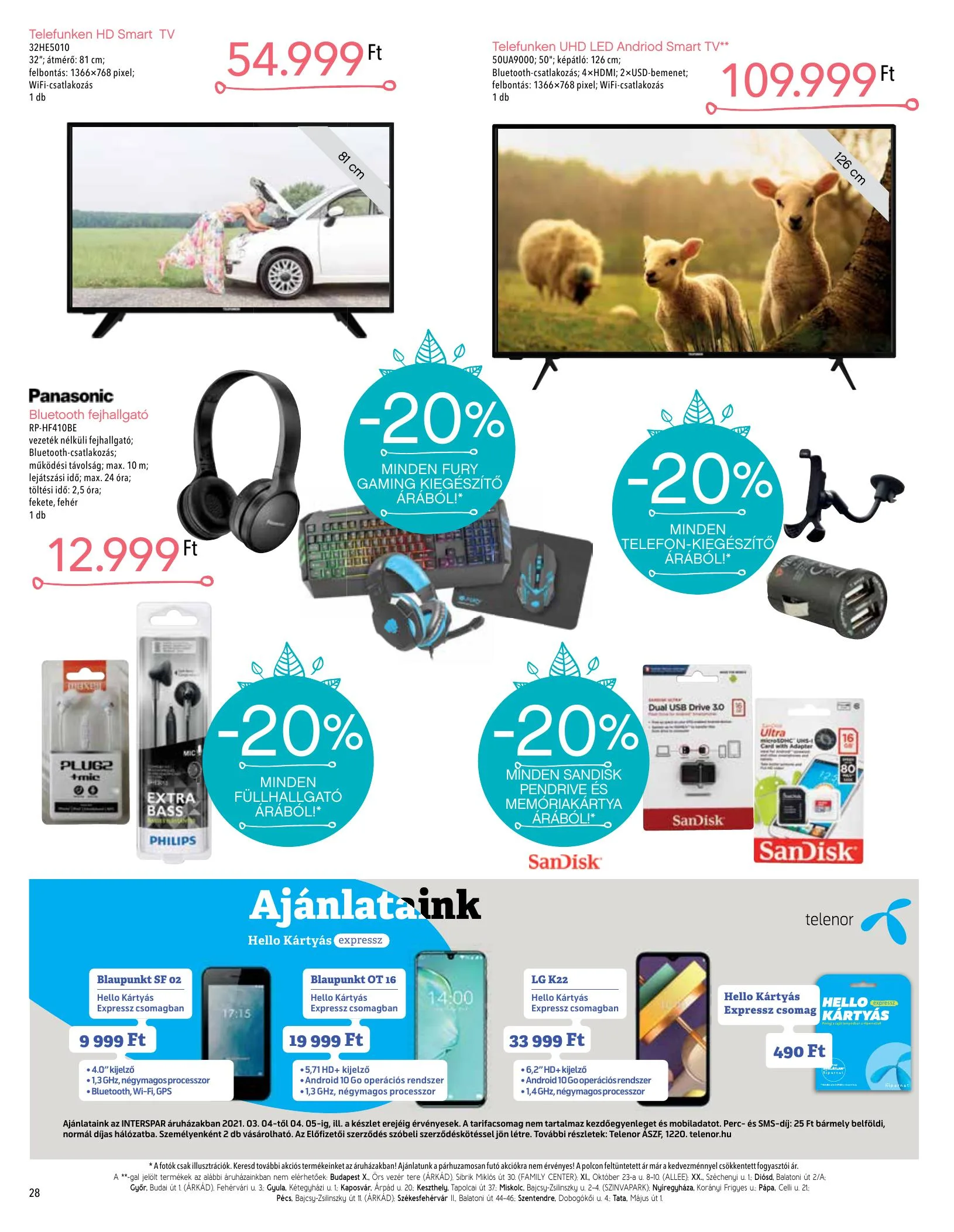 Interspar akciós újság Tavaszi katalógus 03.04–04.03 – 28. oldal
