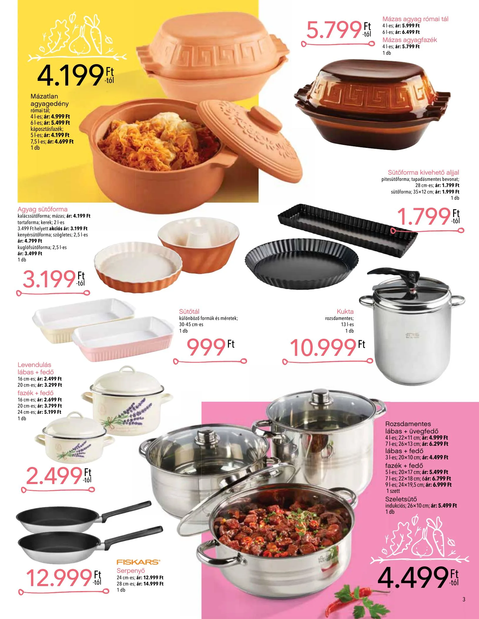 Interspar akciós újság Tavaszi katalógus 03.04–04.03 – 3. oldal