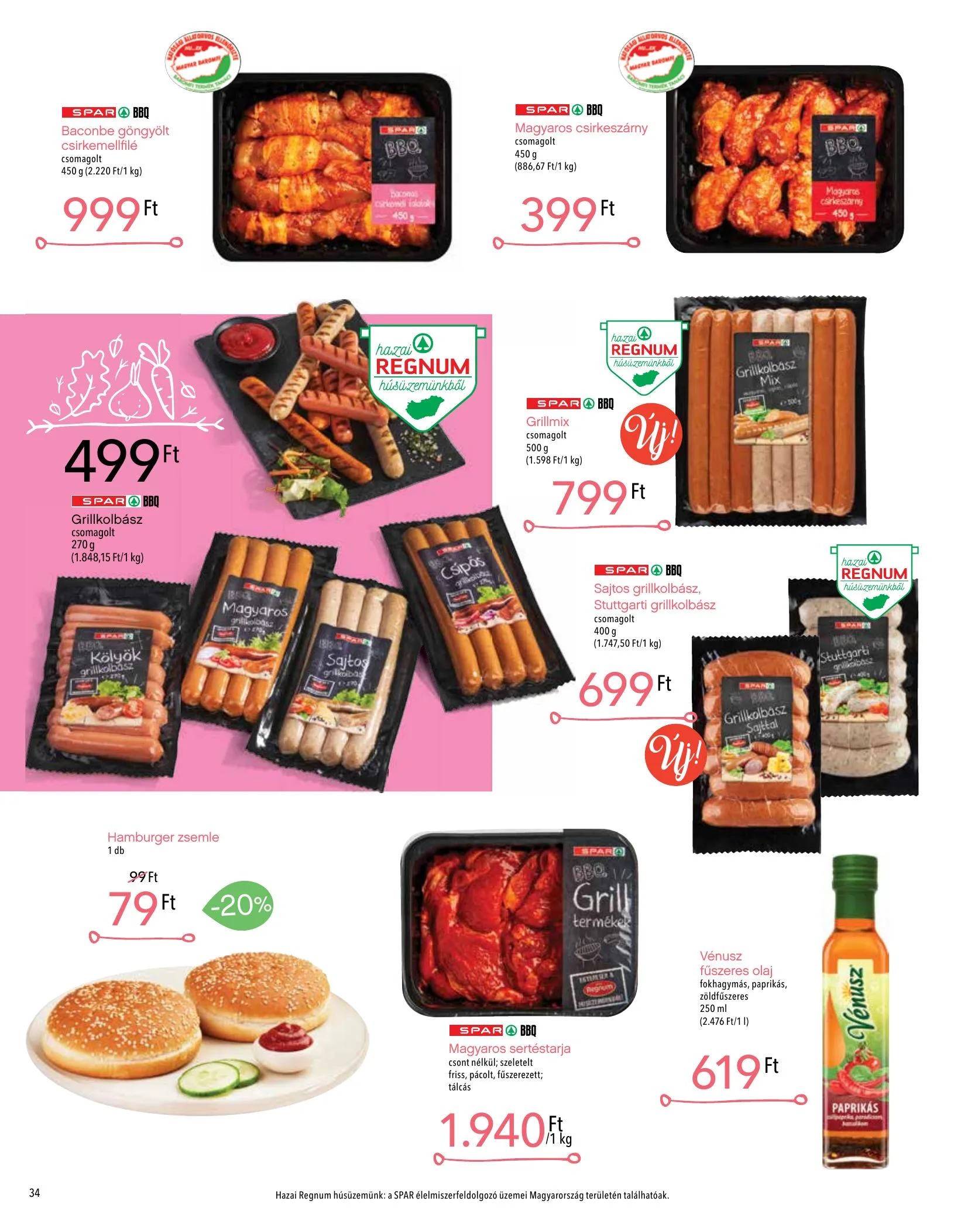 Interspar akciós újság Tavaszi katalógus 03.04–04.03 – 34. oldal