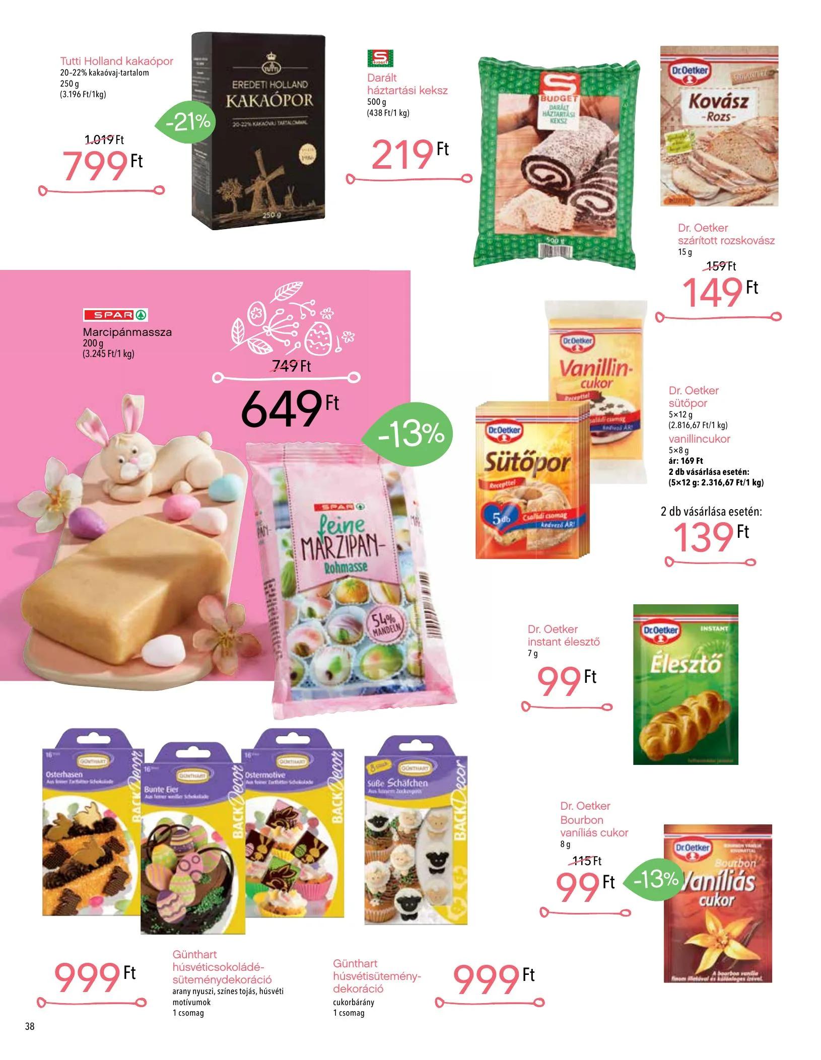 Interspar akciós újság Tavaszi katalógus 03.04–04.03 – 38. oldal