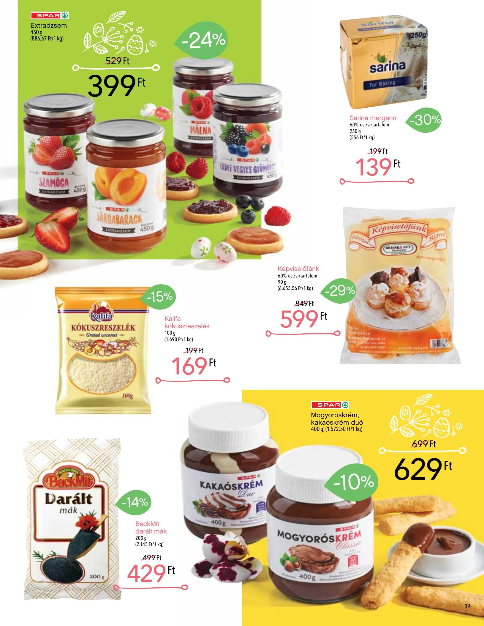 Interspar akciós újság Tavaszi katalógus 03.04–04.03 – 39. oldal