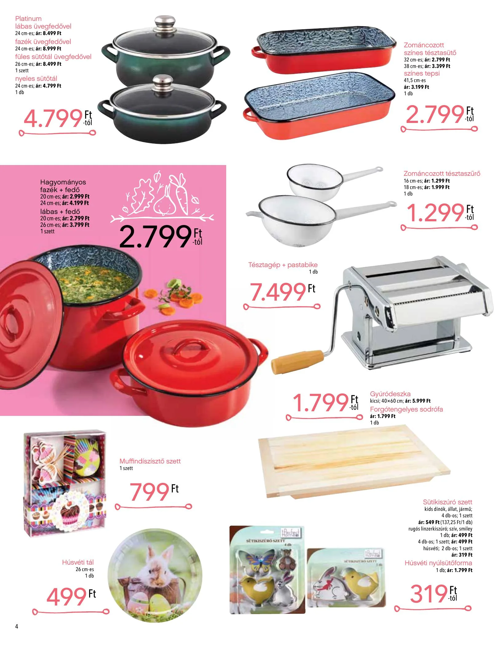Interspar akciós újság Tavaszi katalógus 03.04–04.03 – 4. oldal