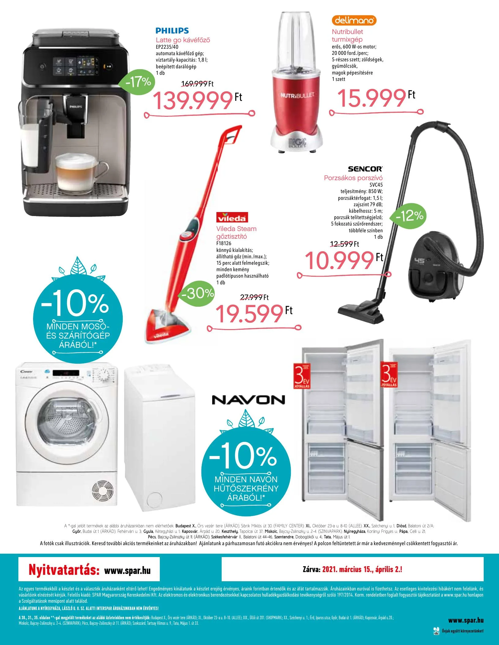 Interspar akciós újság Tavaszi katalógus 03.04–04.03 – 40. oldal