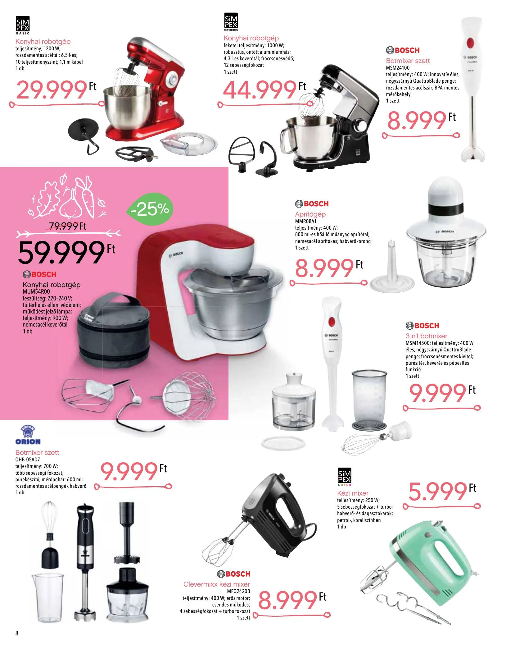 Interspar akciós újság Tavaszi katalógus 03.04–04.03 – 8. oldal