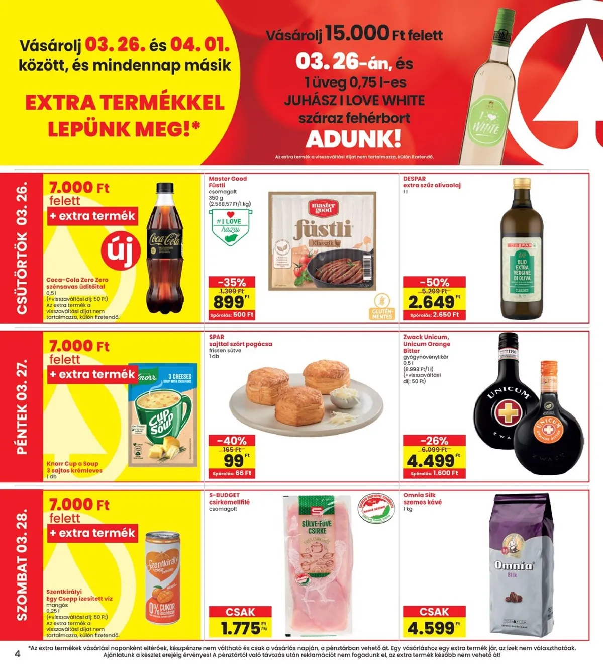 Interspar akciós újság Veszprém 03.26–04.04 – 4. oldal