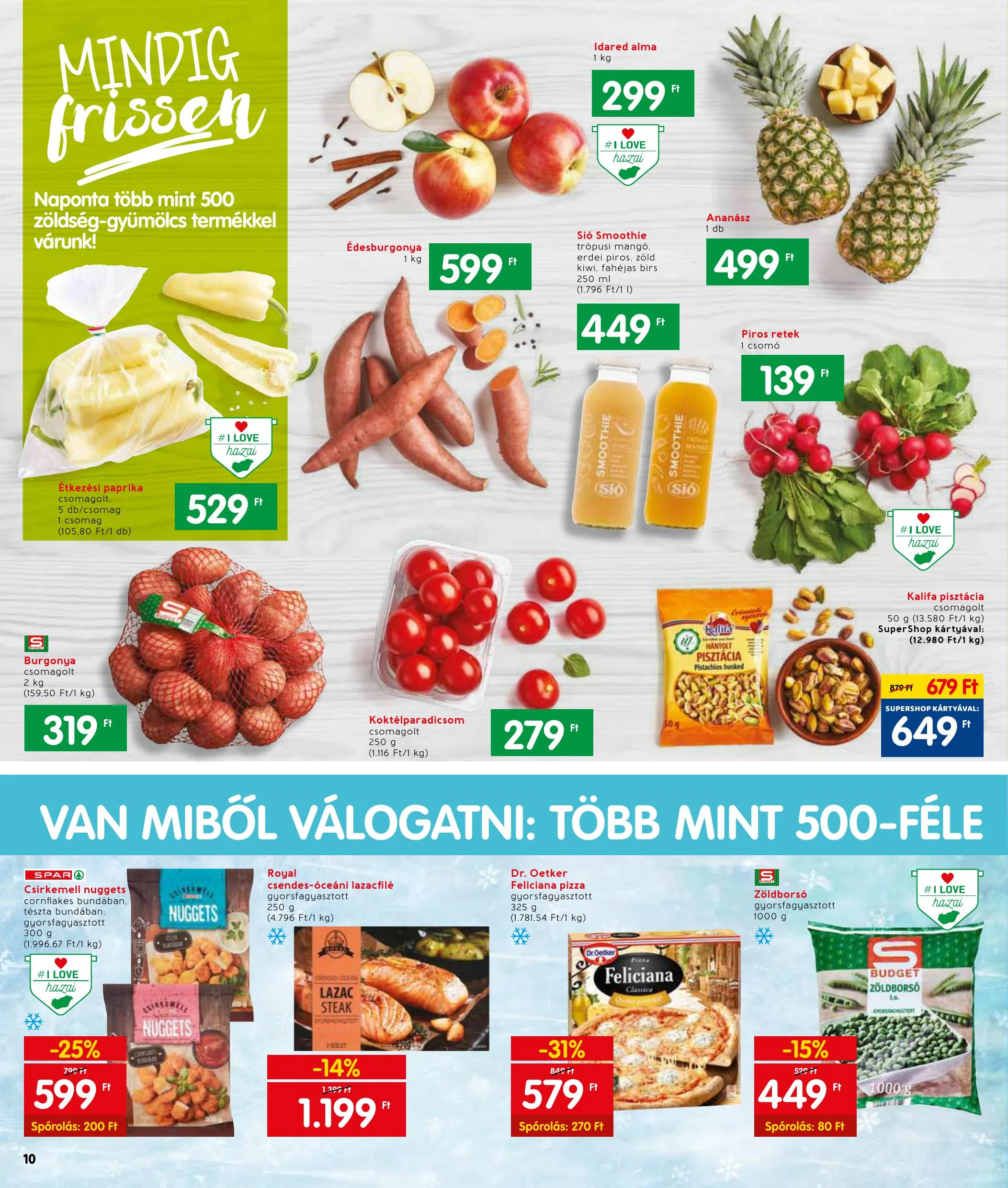 Interspar akciós újság Zalaegerszeg 04.15–04.21 – 10. oldal