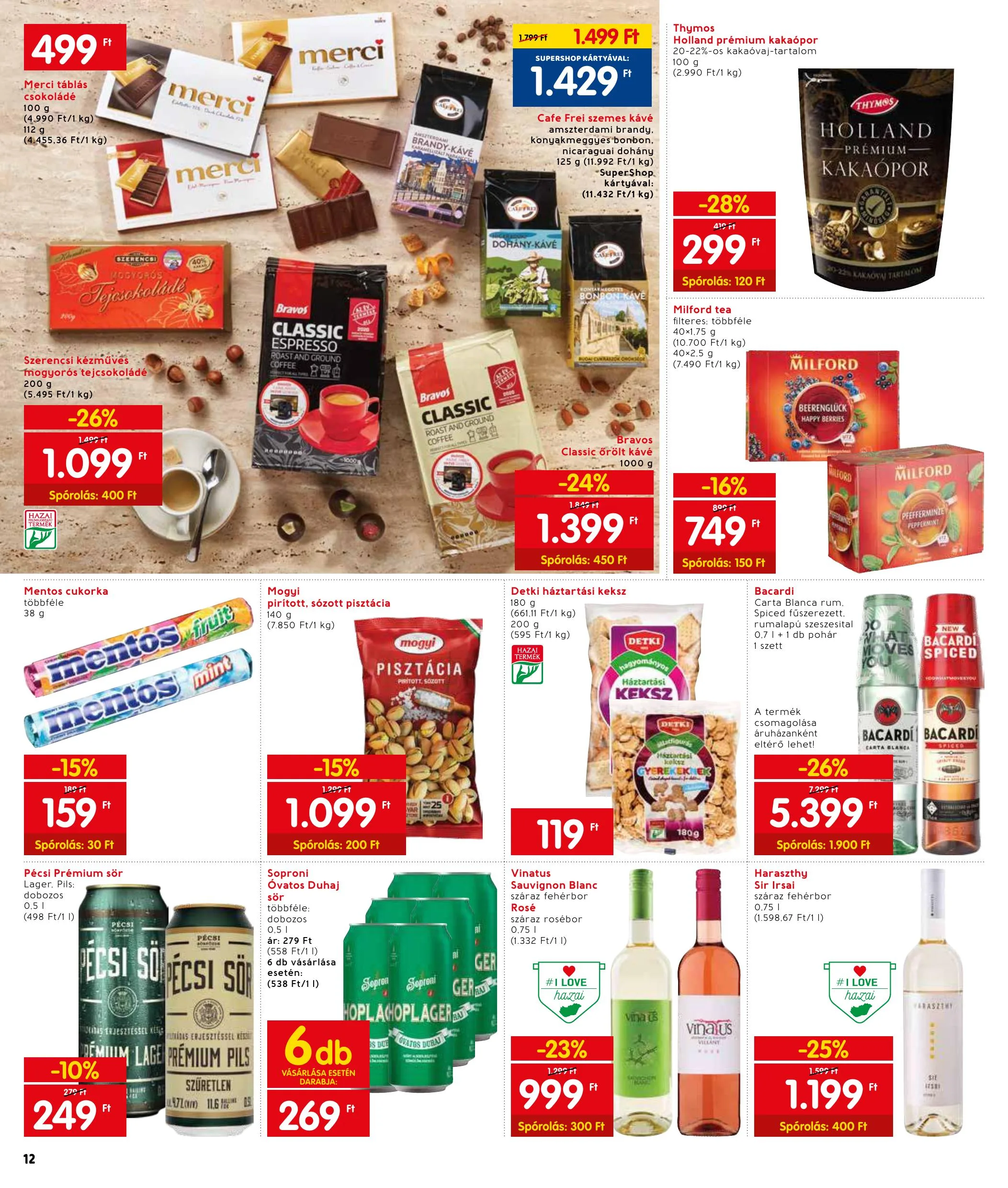Interspar akciós újság Zalaegerszeg 04.15–04.21 – 12. oldal