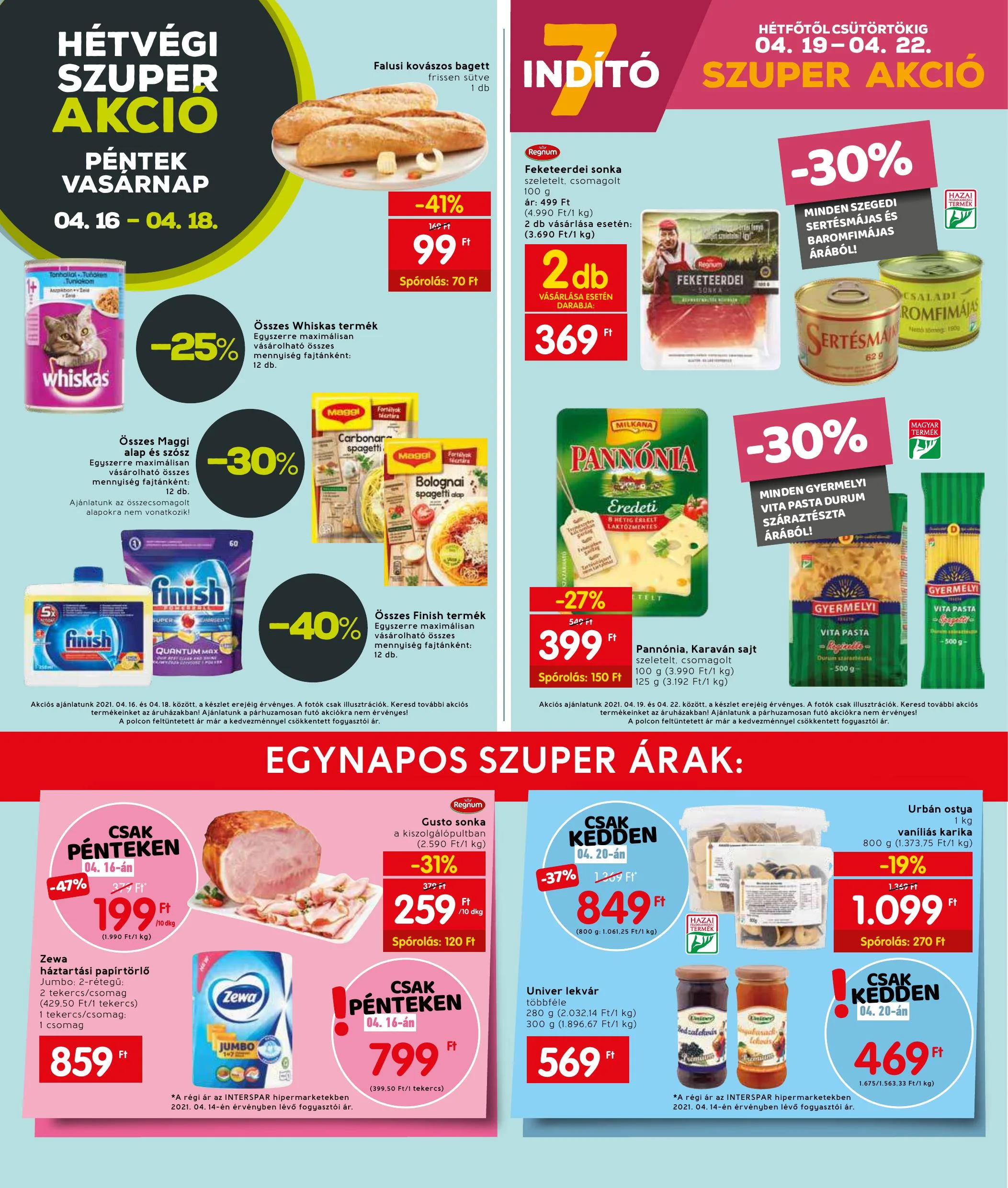 Interspar akciós újság Zalaegerszeg 04.15–04.21 – 20. oldal
