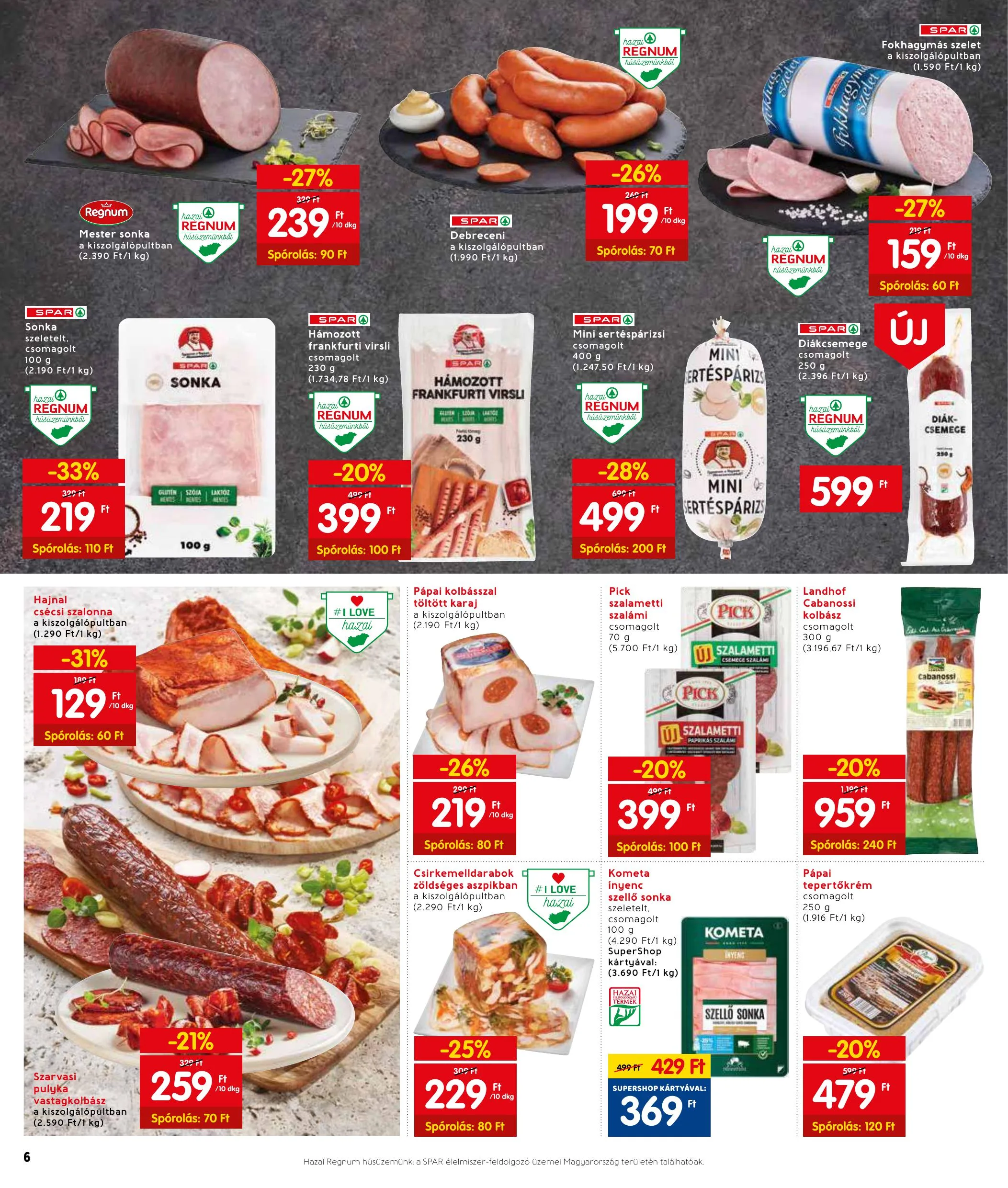 Interspar akciós újság Zalaegerszeg 04.15–04.21 – 6. oldal