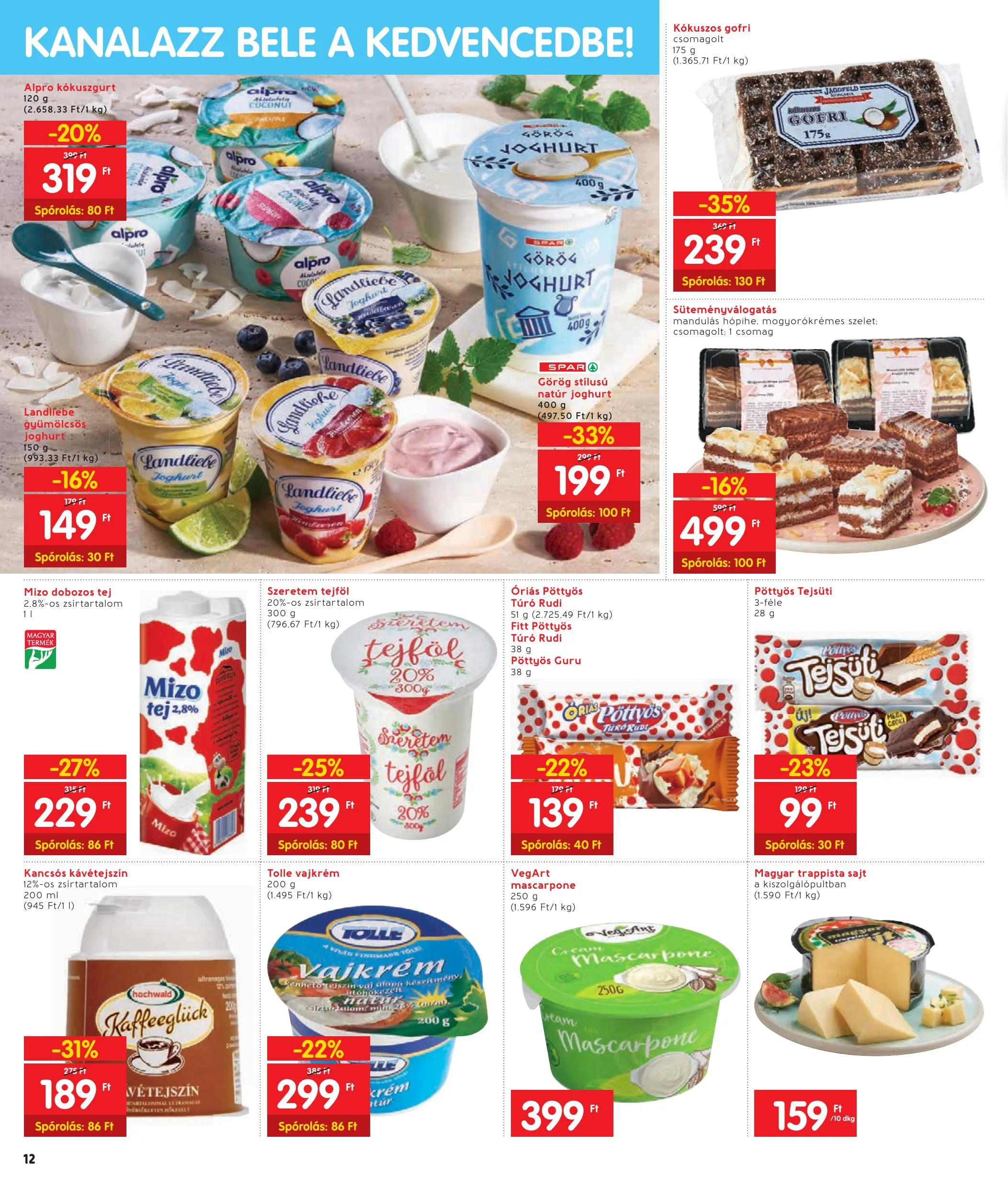Interspar akciós újság Zalaegerszeg 04.22–04.28 – 12. oldal