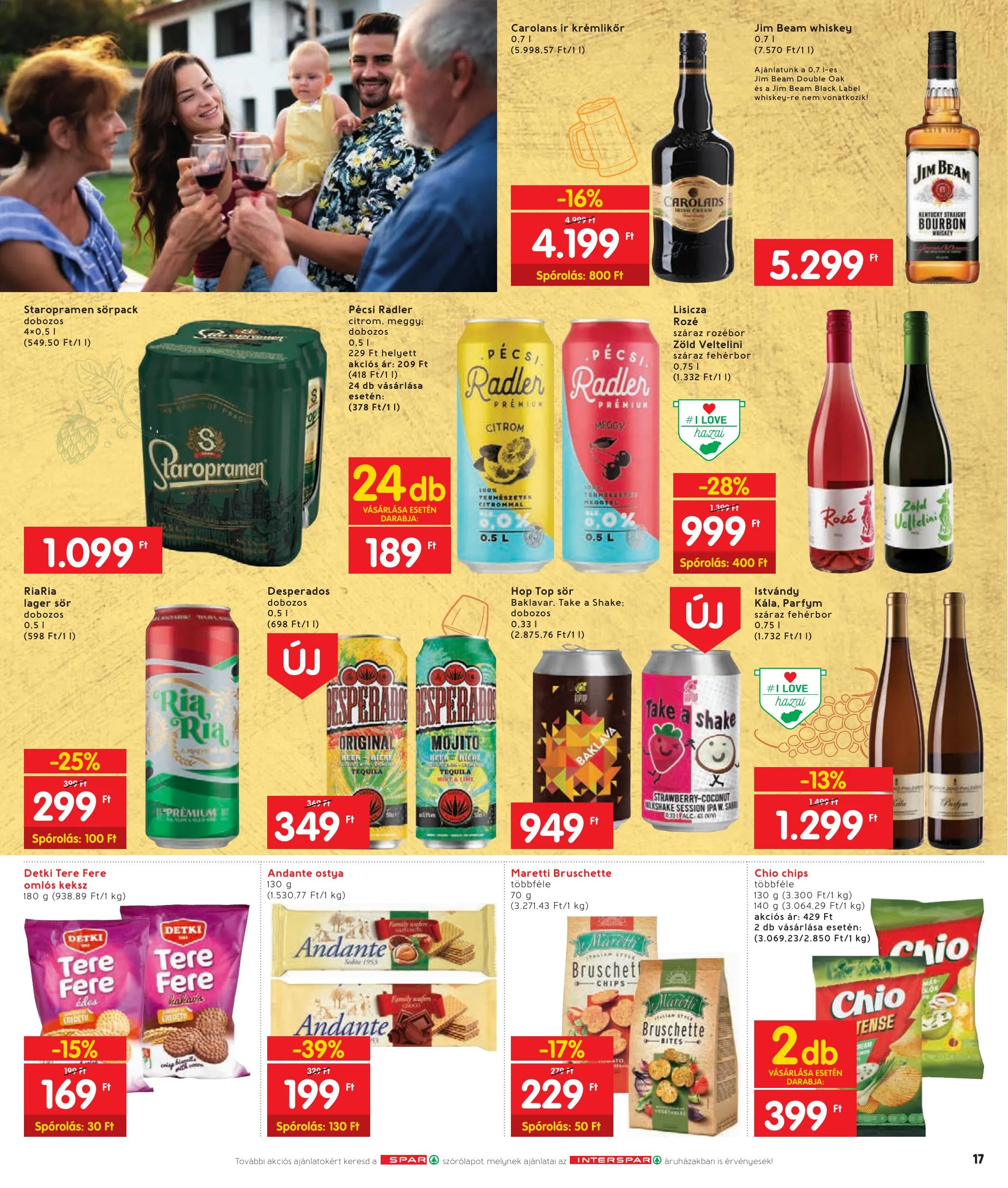 Interspar akciós újság Zalaegerszeg 04.22–04.28 – 17. oldal