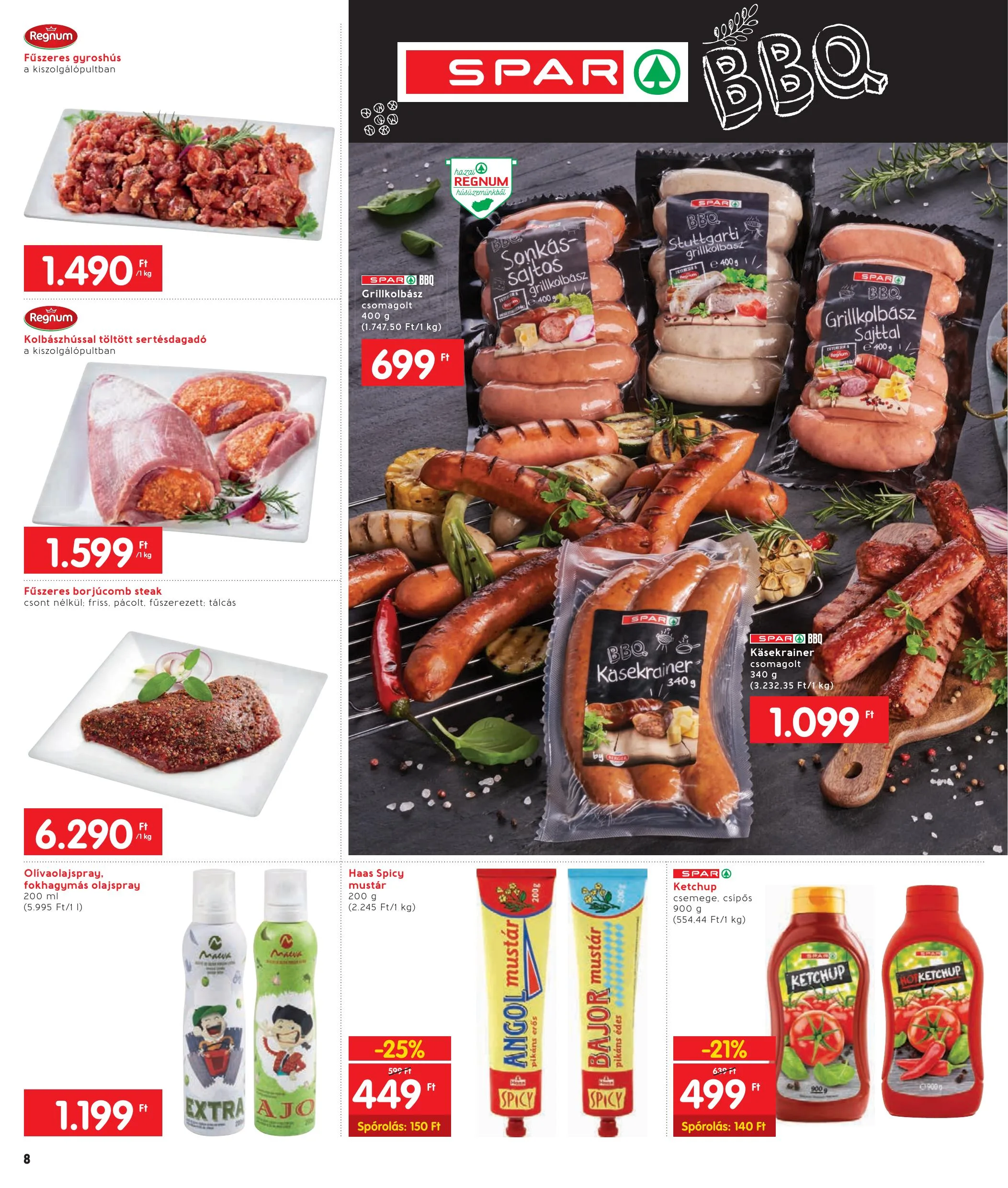 Interspar akciós újság Zalaegerszeg 04.22–04.28 – 8. oldal